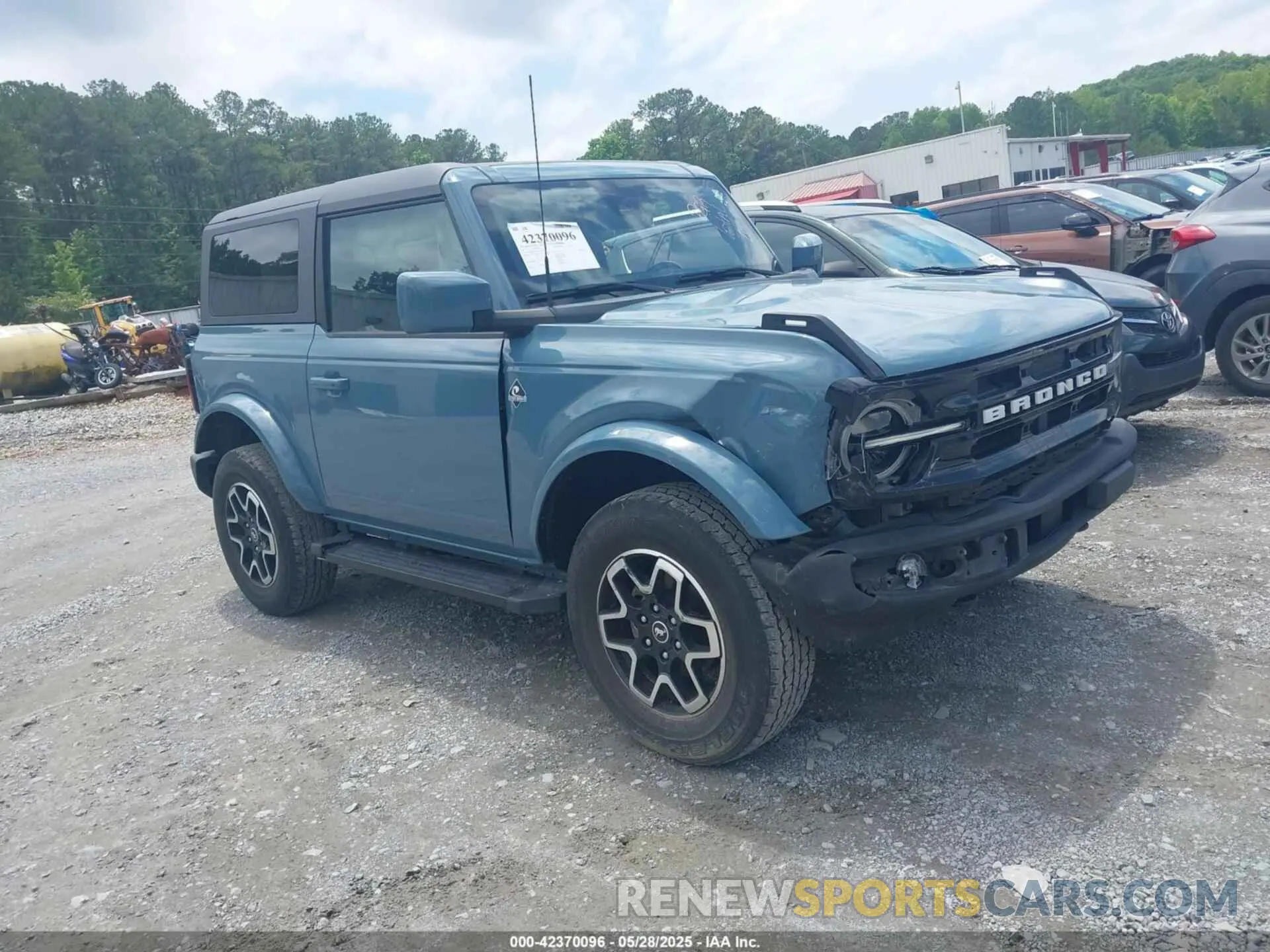 1 Photograph of a damaged car 1FMDE5CH5MLA60759 FORD BRONCO 2021