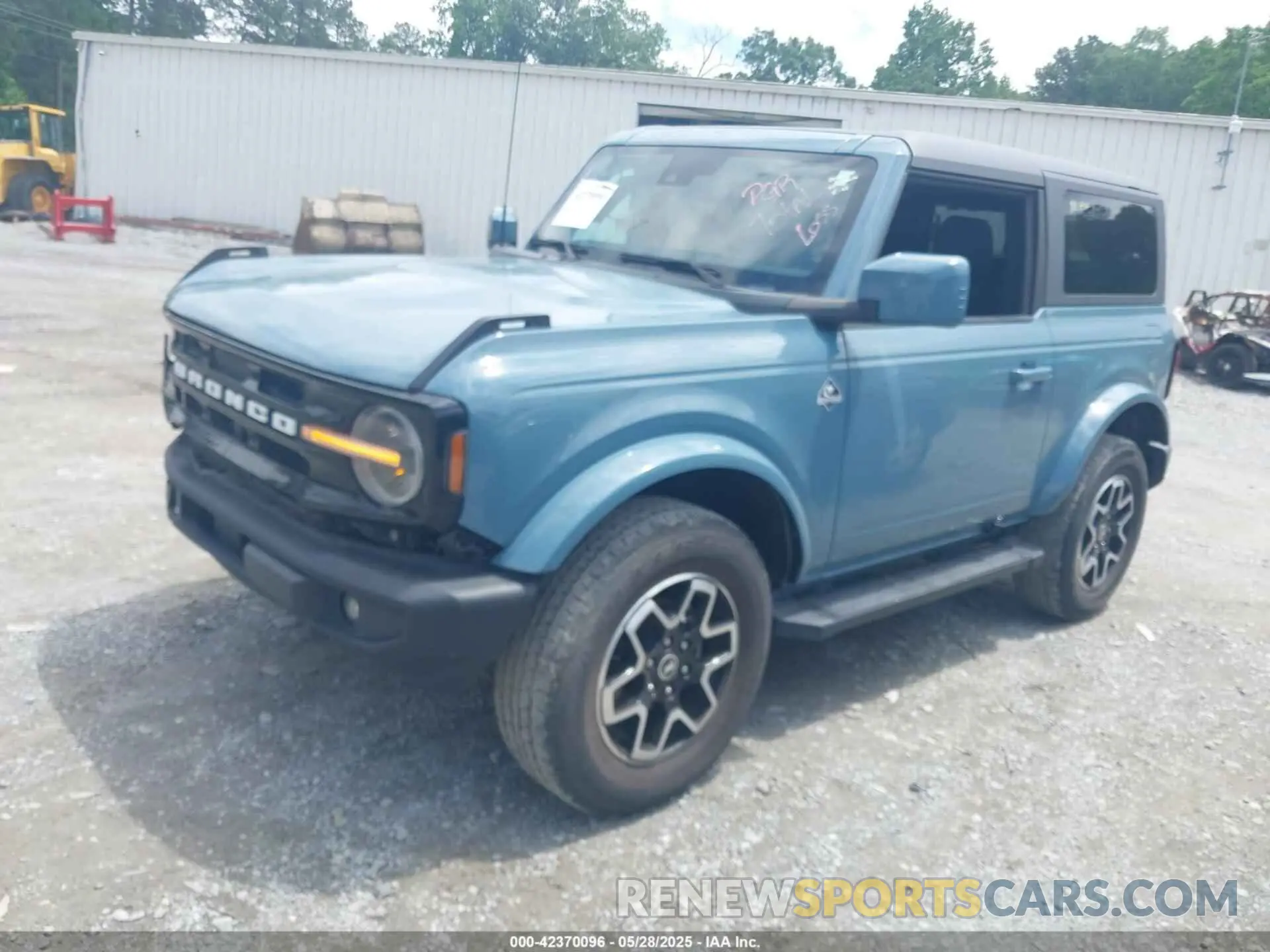 2 Photograph of a damaged car 1FMDE5CH5MLA60759 FORD BRONCO 2021
