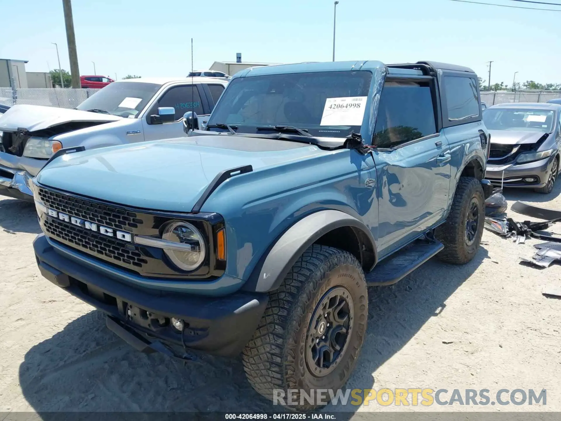 2 Фотография поврежденного автомобиля 1FMDE5CP5MLA98340 FORD BRONCO 2021