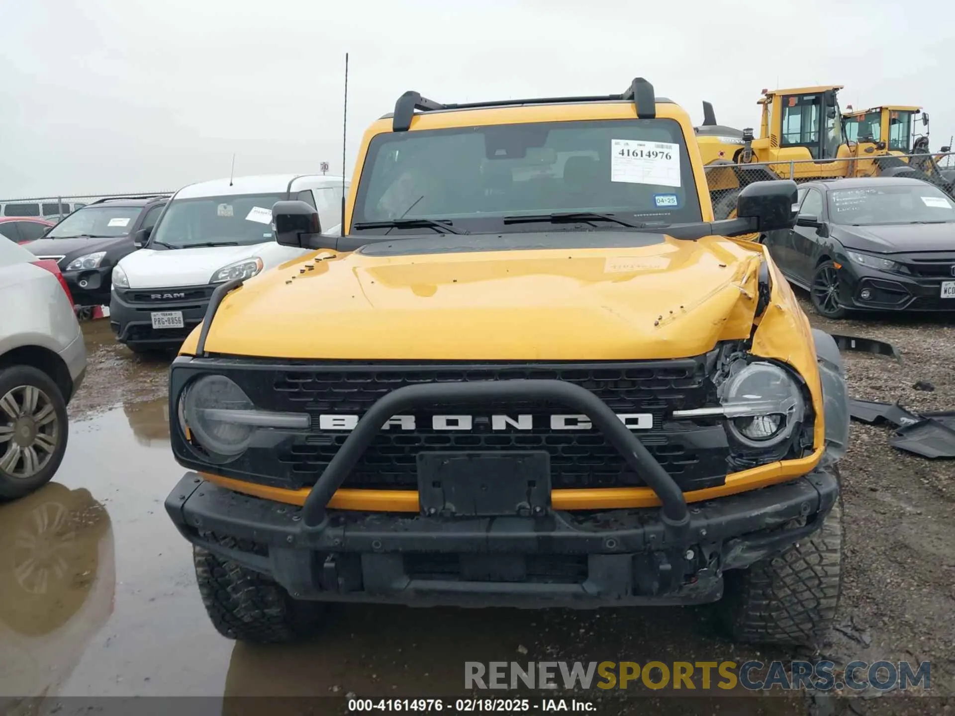 13 Photograph of a damaged car 1FMDE5CP8MLB05023 FORD BRONCO 2021