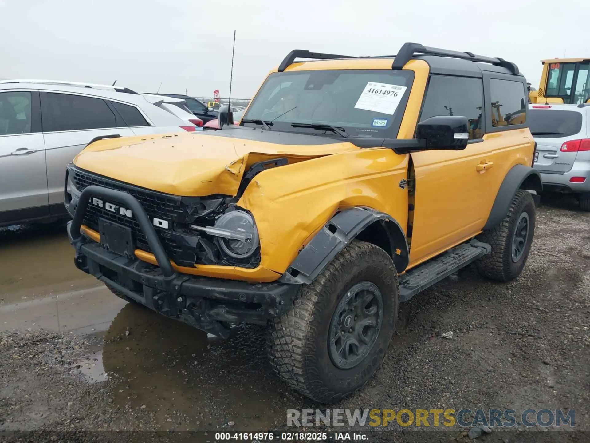 2 Photograph of a damaged car 1FMDE5CP8MLB05023 FORD BRONCO 2021