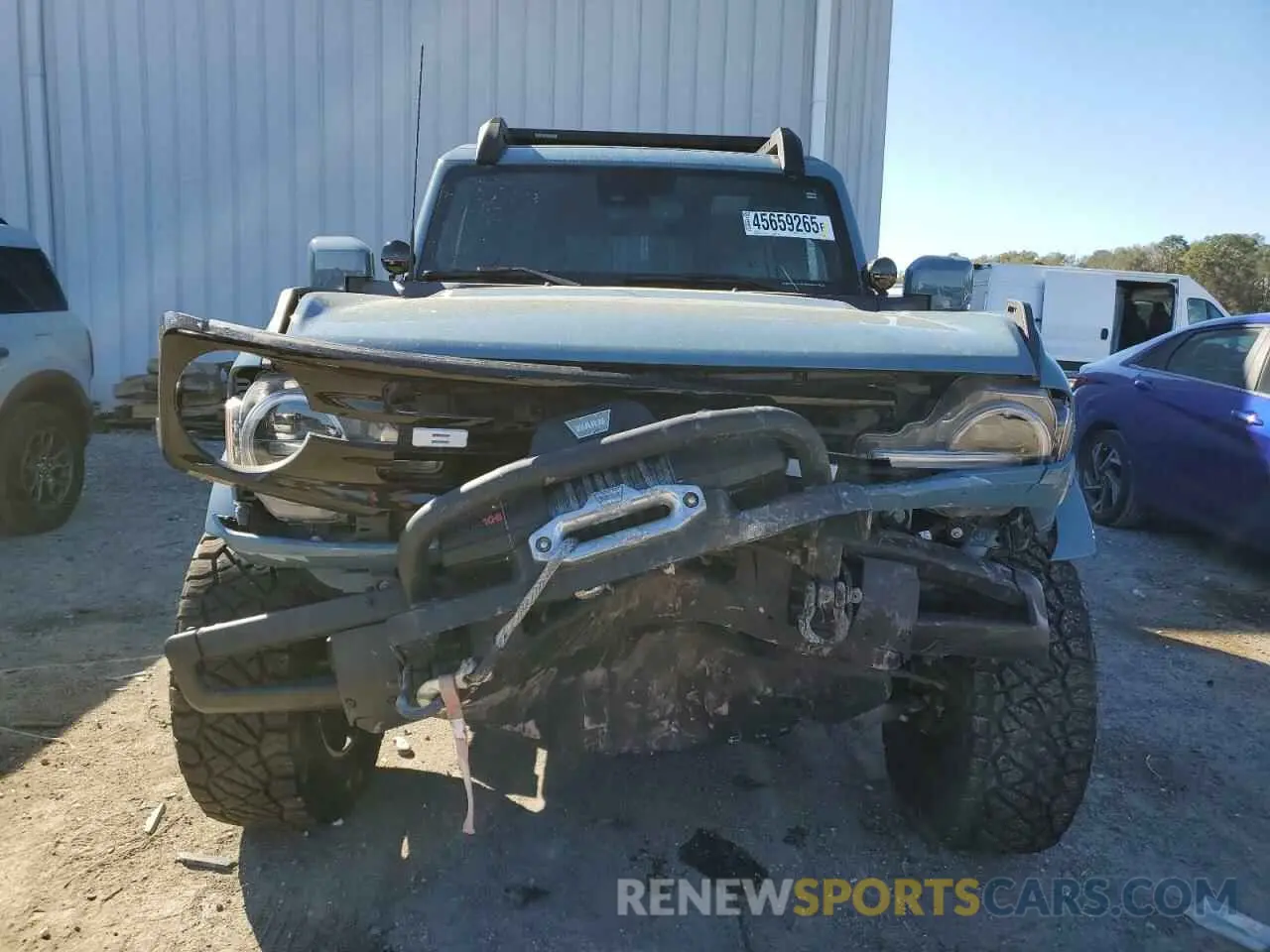 5 Photograph of a damaged car 1FMDE5CPXMLA63292 FORD BRONCO 2021