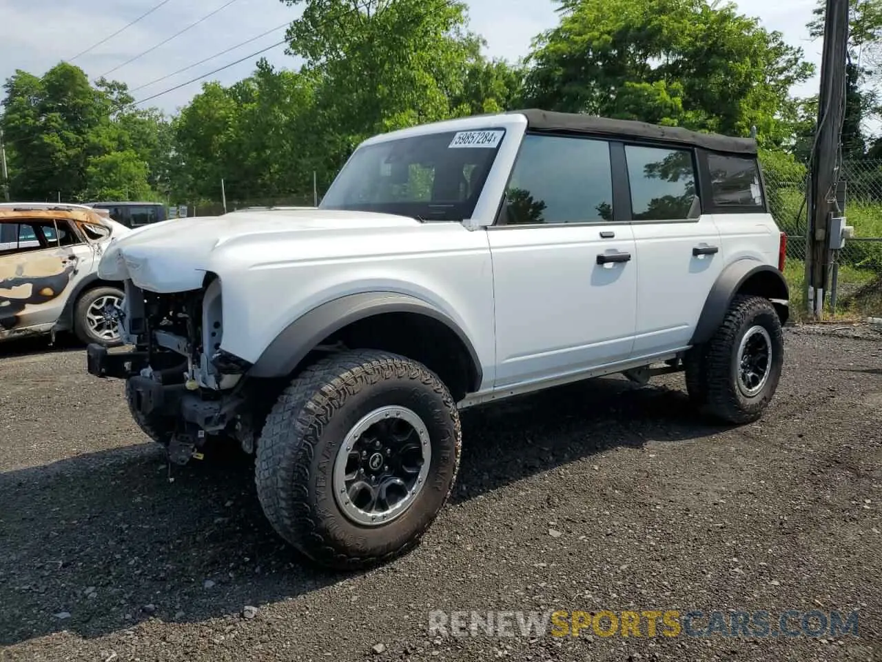 1 Photograph of a damaged car 1FMDE5DH7MLA97679 FORD BRONCO 2021