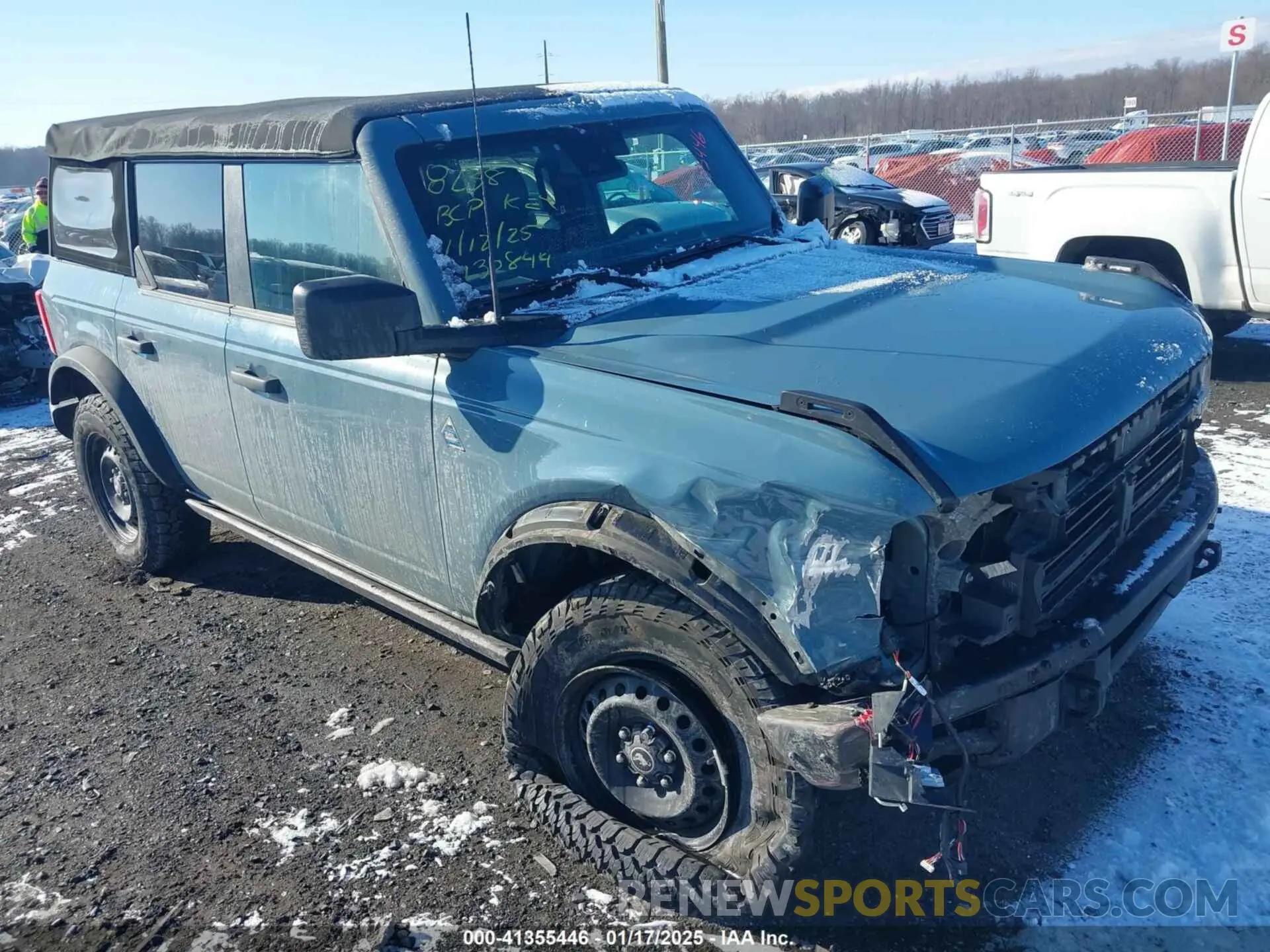 1 Фотография поврежденного автомобиля 1FMEE5BH2MLB08238 FORD BRONCO 2021