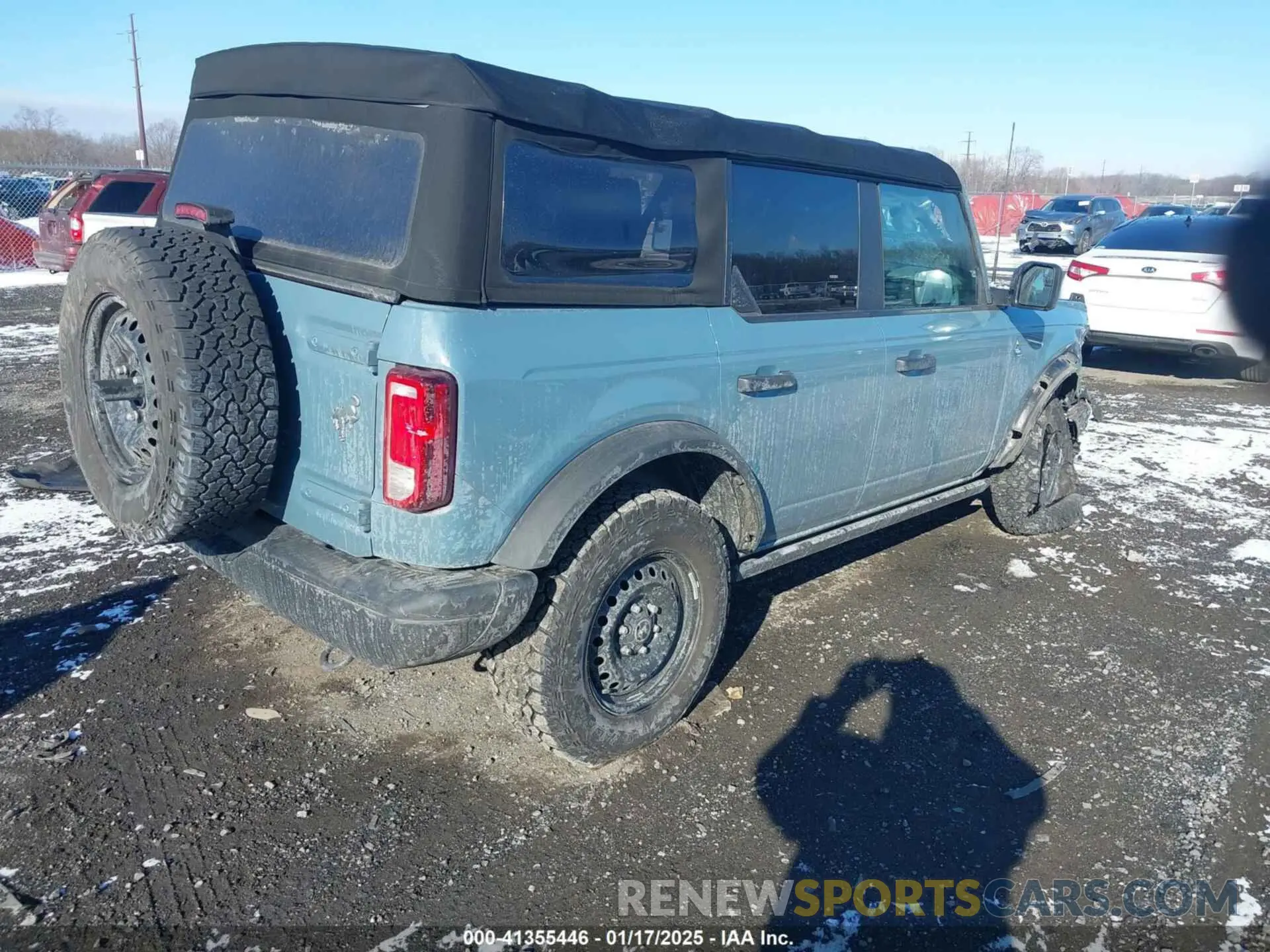 4 Фотография поврежденного автомобиля 1FMEE5BH2MLB08238 FORD BRONCO 2021