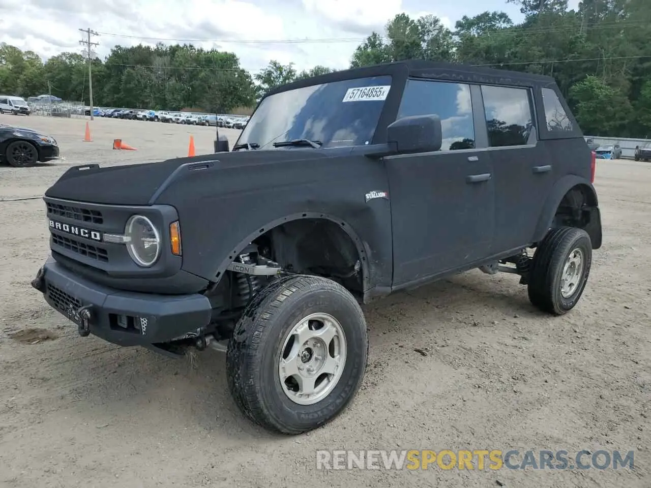 1 Photograph of a damaged car 1FMEE5BP4MLA90588 FORD BRONCO 2021