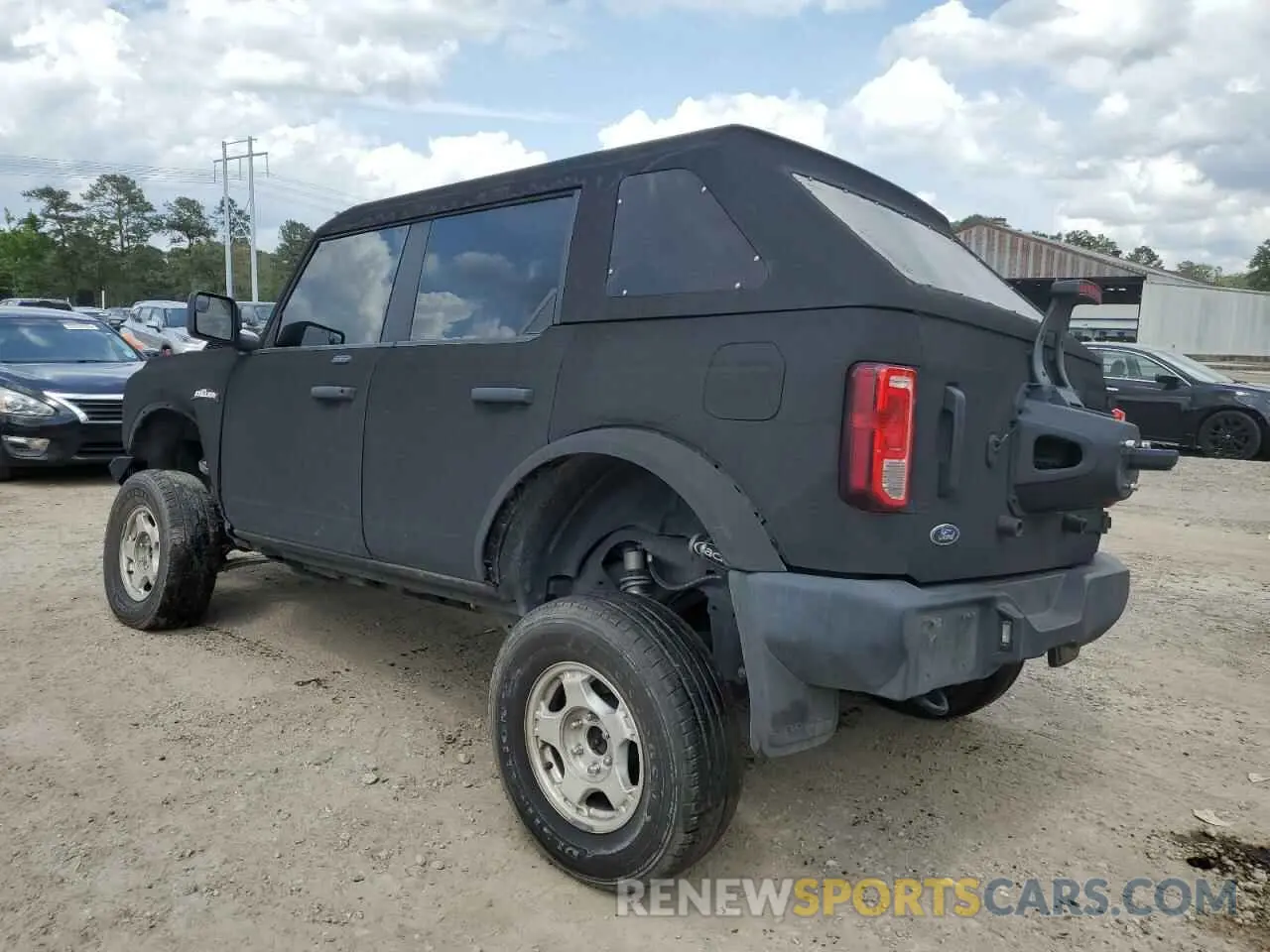 2 Photograph of a damaged car 1FMEE5BP4MLA90588 FORD BRONCO 2021