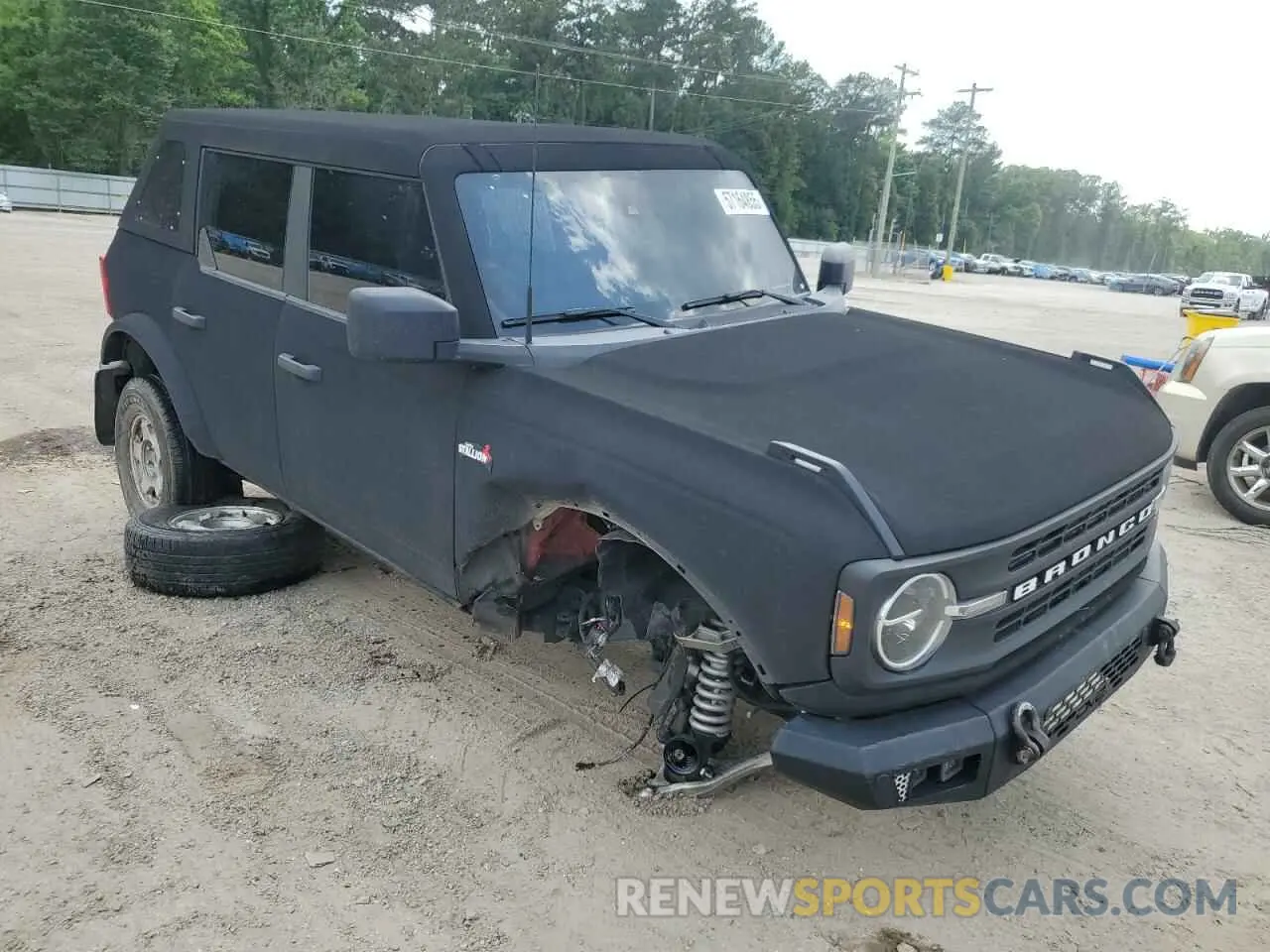 4 Photograph of a damaged car 1FMEE5BP4MLA90588 FORD BRONCO 2021