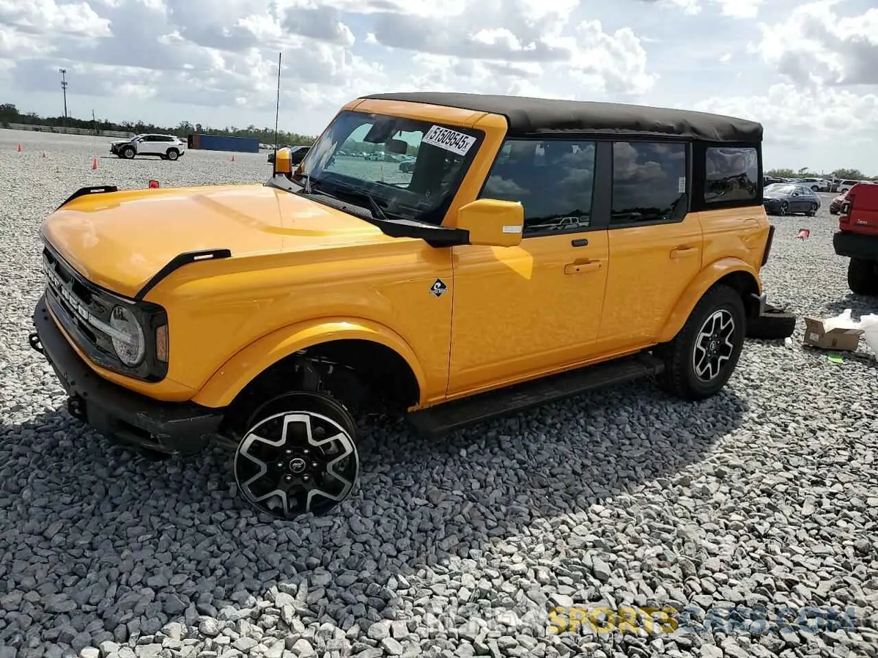 1 Photograph of a damaged car 1FMEE5BP5MLA90132 FORD BRONCO 2021