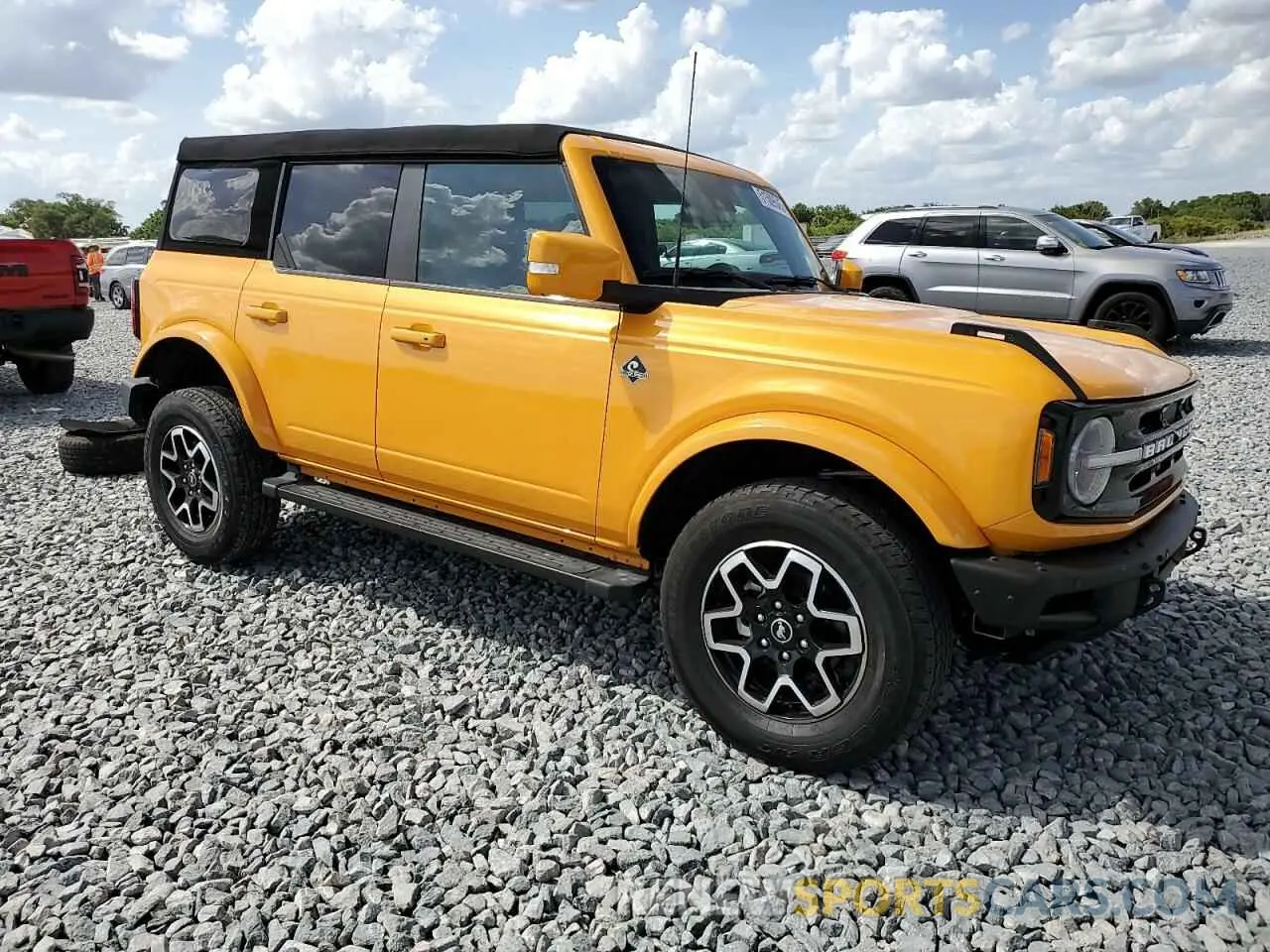 4 Photograph of a damaged car 1FMEE5BP5MLA90132 FORD BRONCO 2021