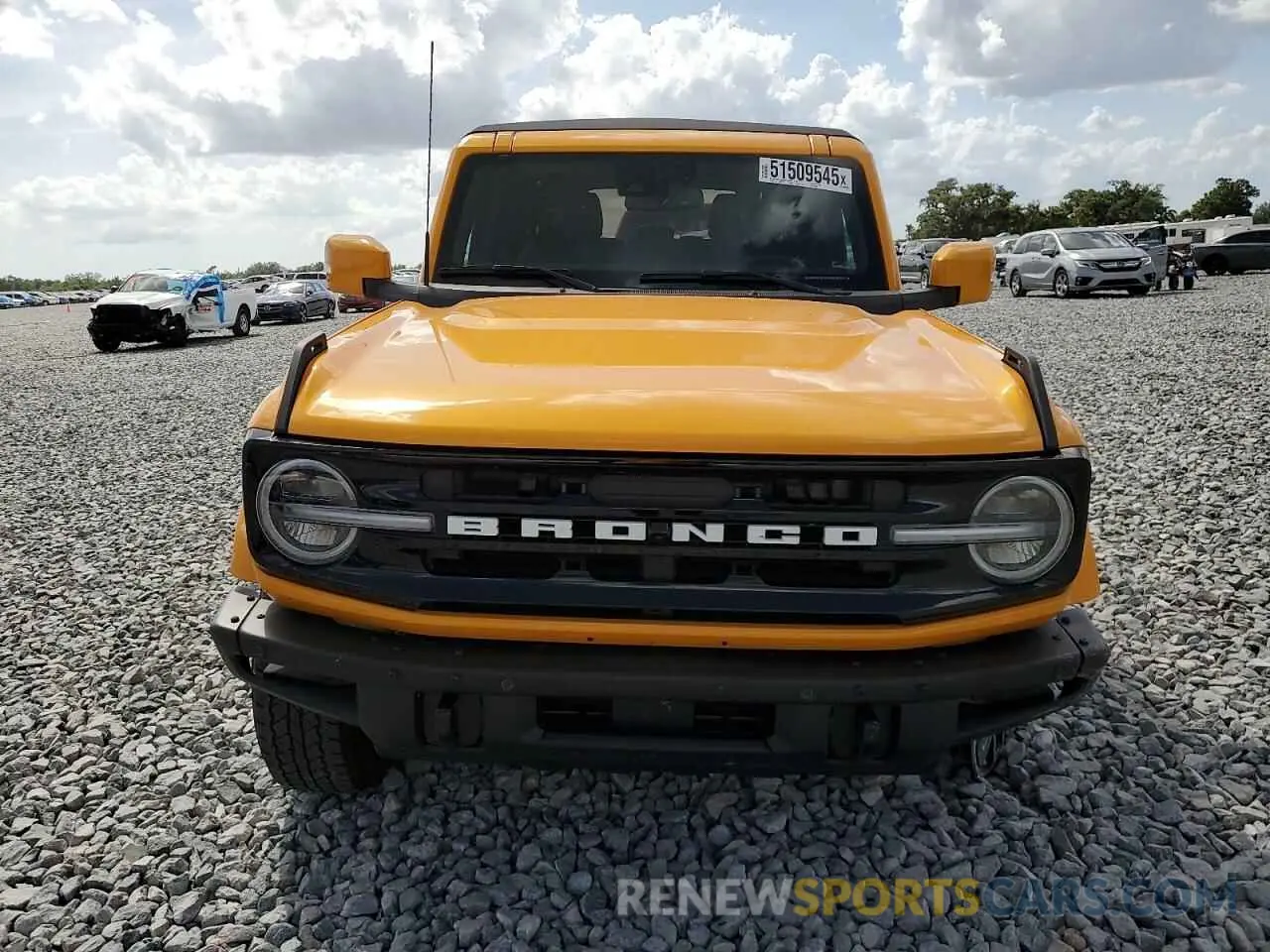 5 Photograph of a damaged car 1FMEE5BP5MLA90132 FORD BRONCO 2021