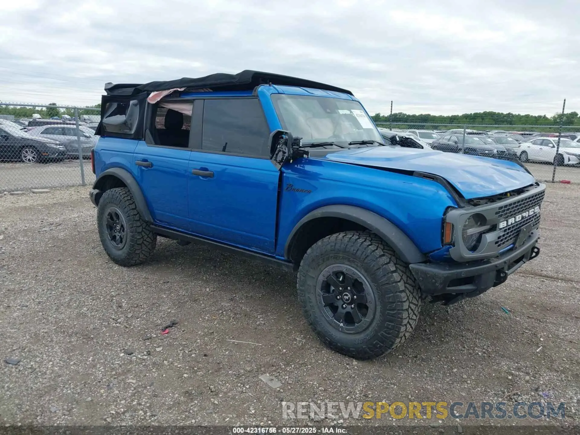 1 Photograph of a damaged car 1FMEE5DHXMLA78970 FORD BRONCO 2021