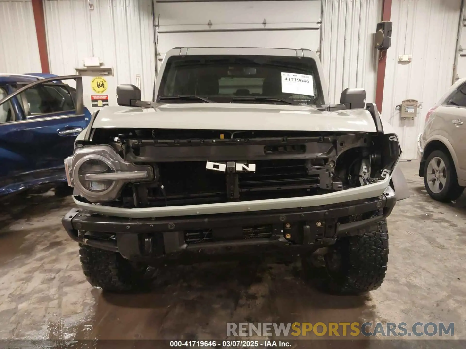 12 Photograph of a damaged car 1FMEE5DP0MLA64549 FORD BRONCO 2021