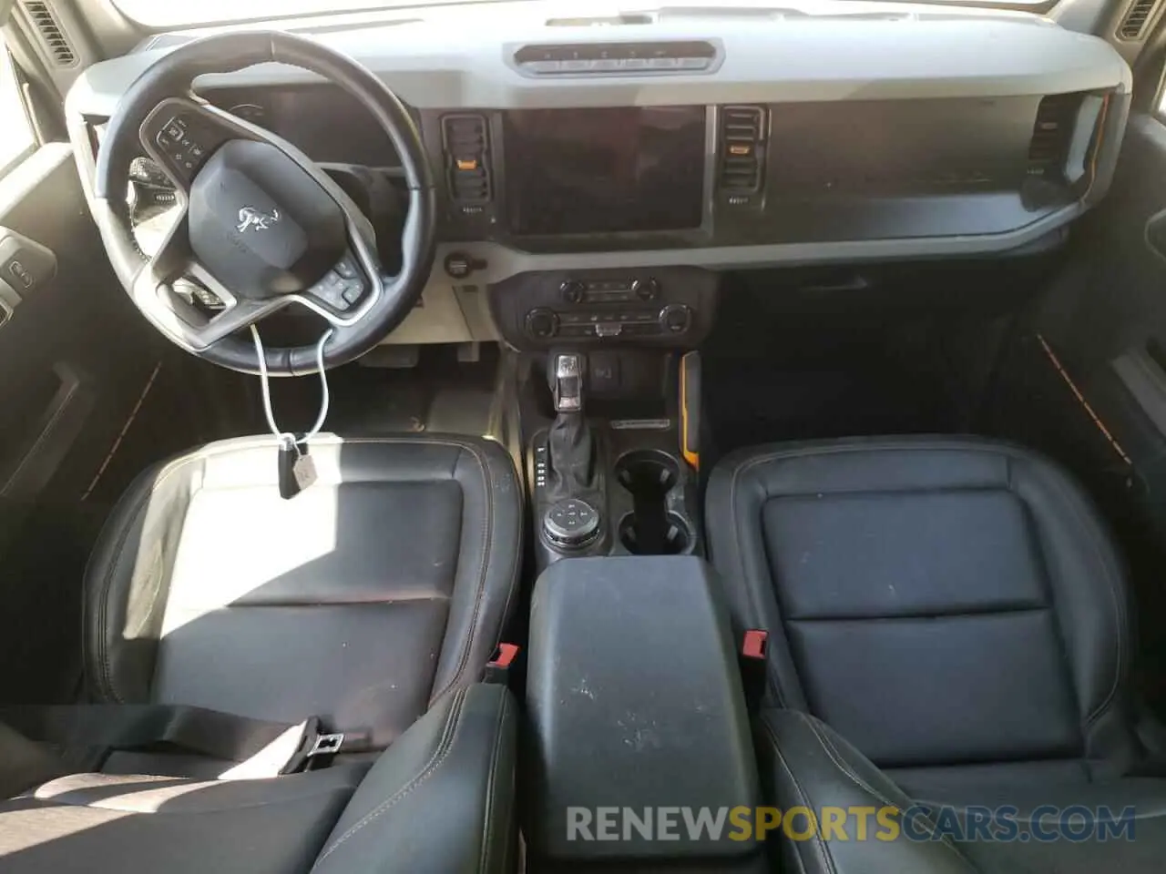 8 Фотография поврежденного автомобиля 1FMEE5DP2MLA87380 FORD BRONCO 2021