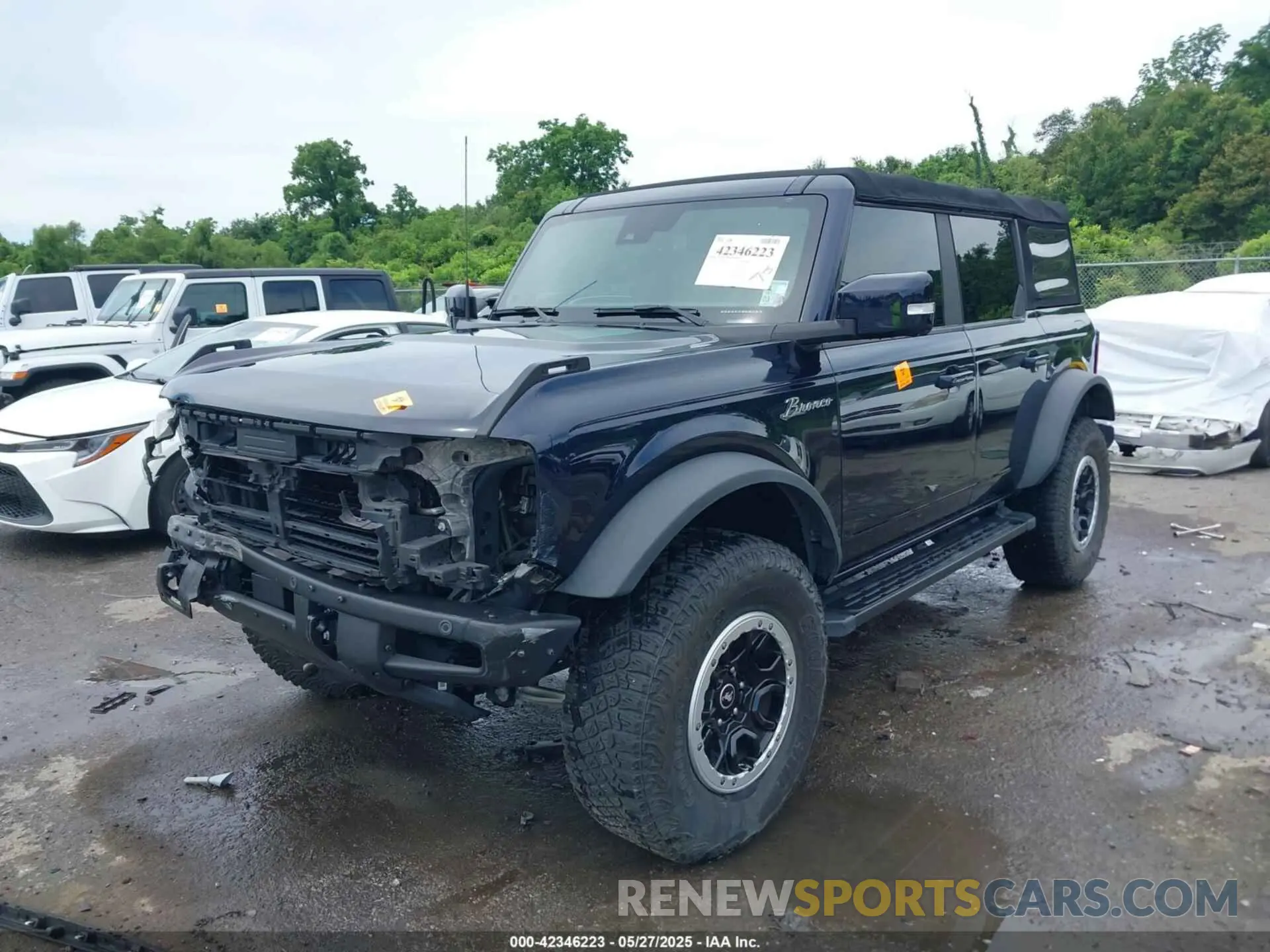 2 Фотография поврежденного автомобиля 1FMEE5DP2MLA89419 FORD BRONCO 2021