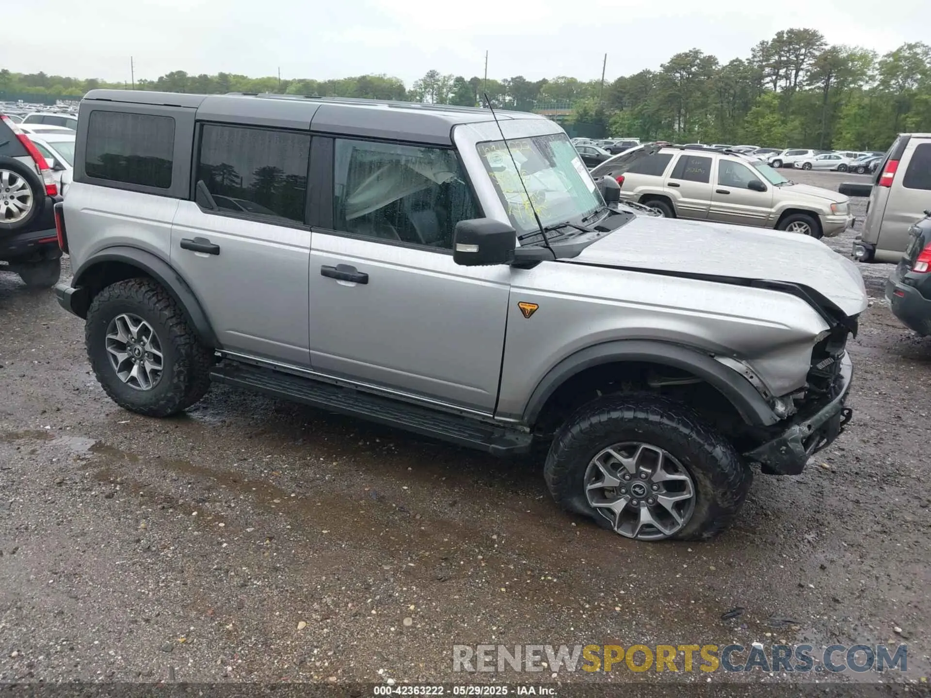 1 Photograph of a damaged car 1FMEE5DP7MLA78805 FORD BRONCO 2021