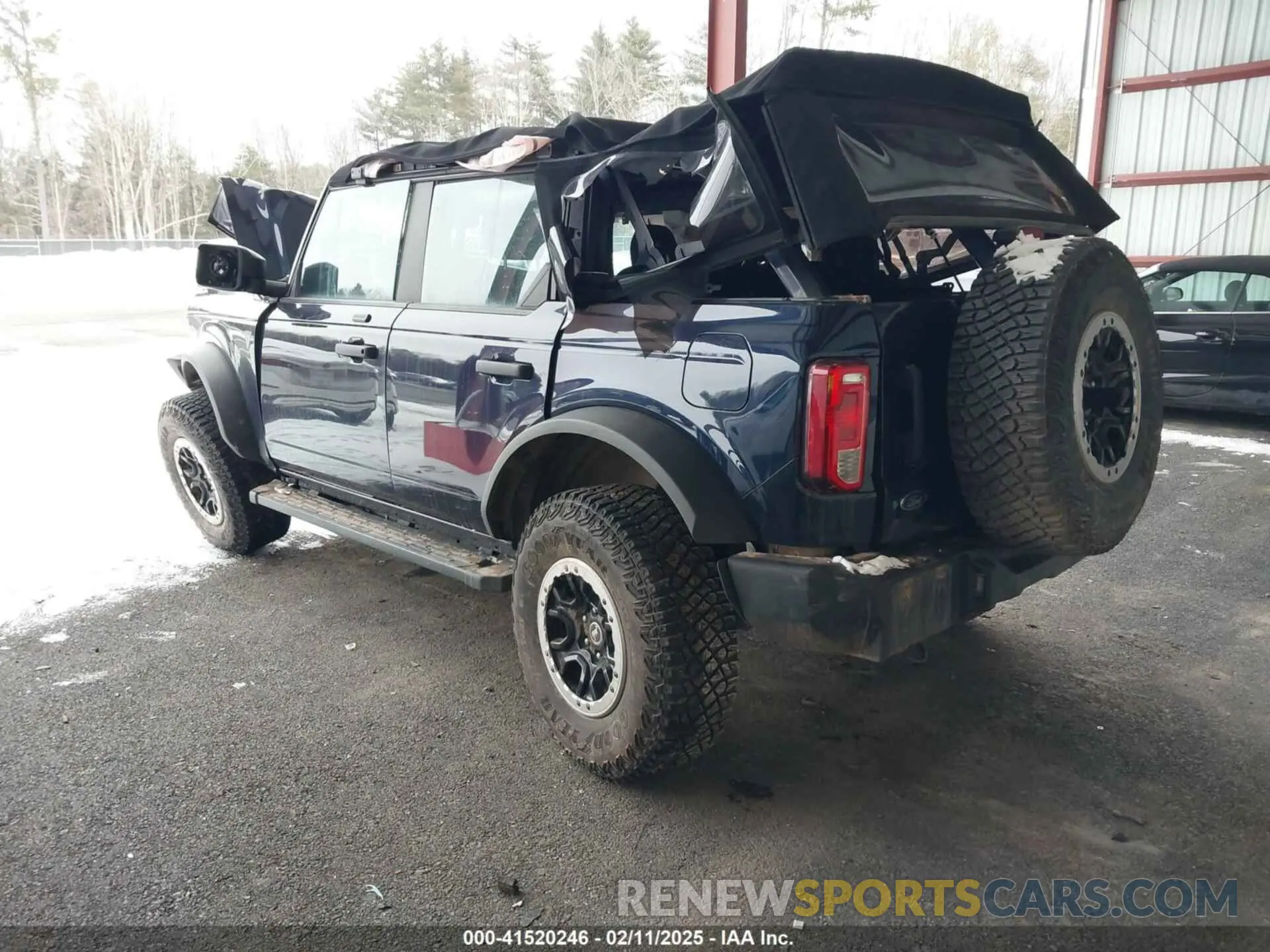 3 Photograph of a damaged car 1FMEE5DP8MLA61978 FORD BRONCO 2021