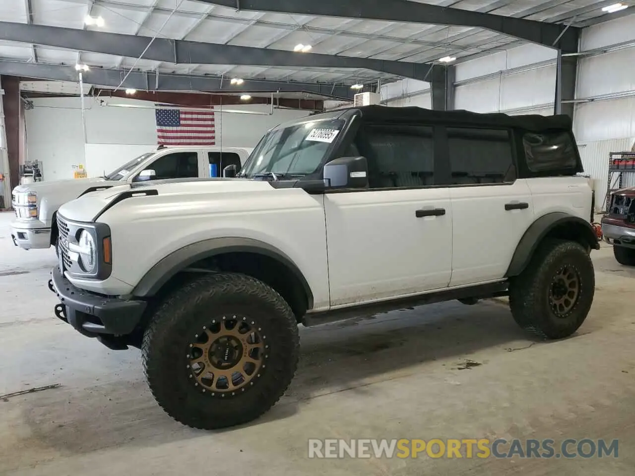 1 Photograph of a damaged car 1FMEE5DP8MLA85844 FORD BRONCO 2021