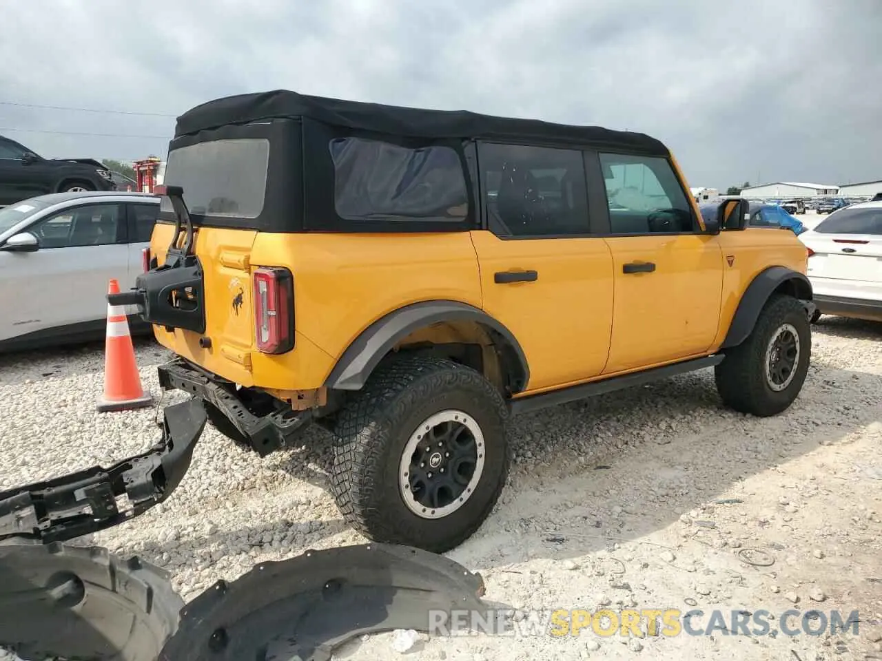 3 Фотография поврежденного автомобиля 1FMEE5DP9MLA93791 FORD BRONCO 2021