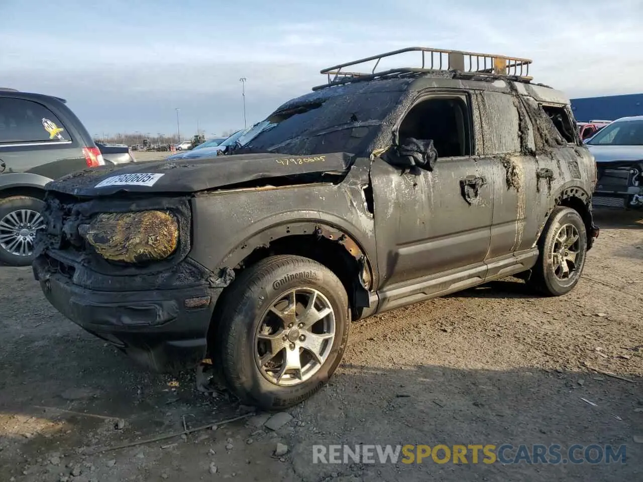 1 Photograph of a damaged car 3FMCR9A63MRA21470 FORD BRONCO 2021