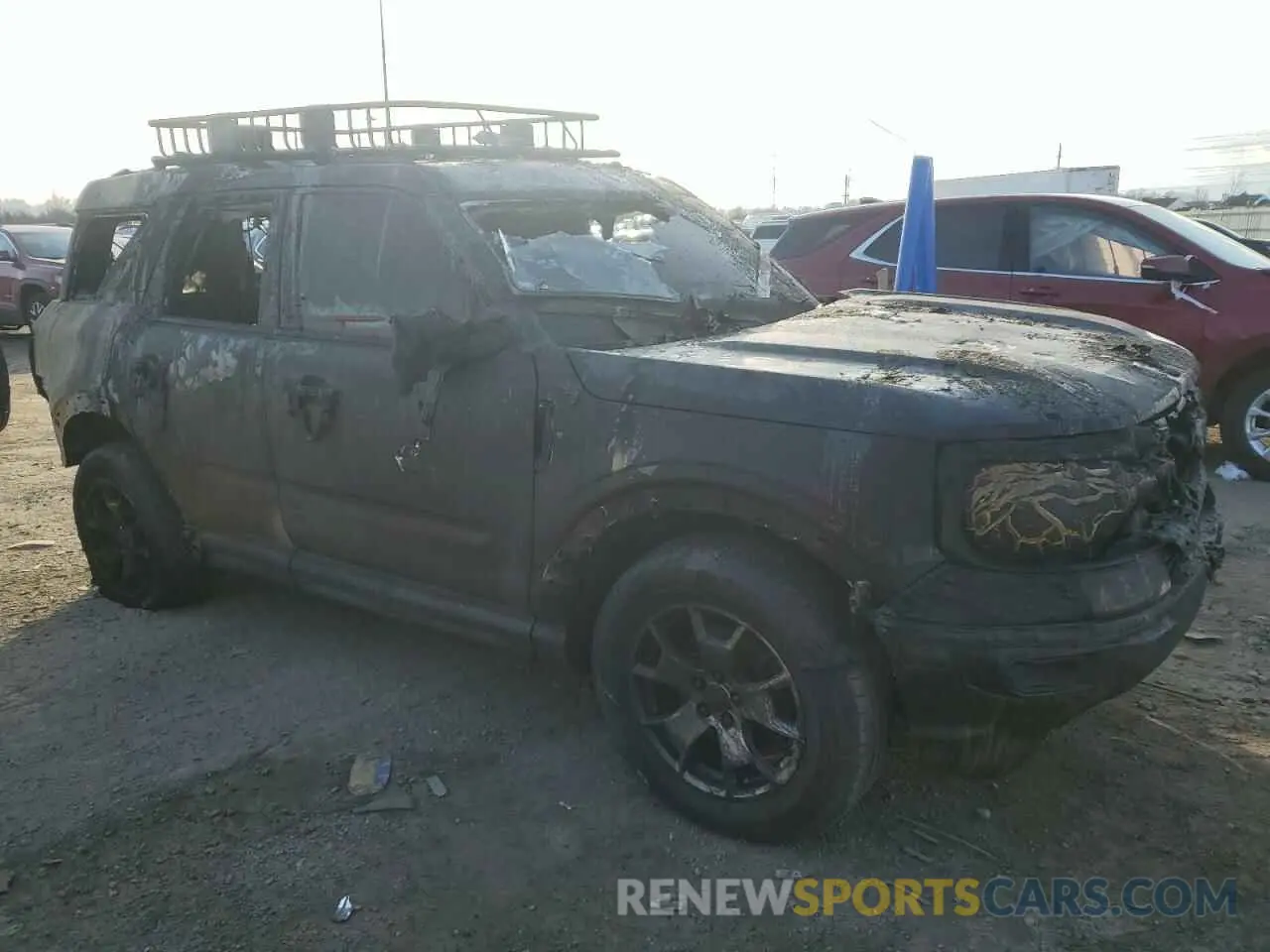 4 Photograph of a damaged car 3FMCR9A63MRA21470 FORD BRONCO 2021