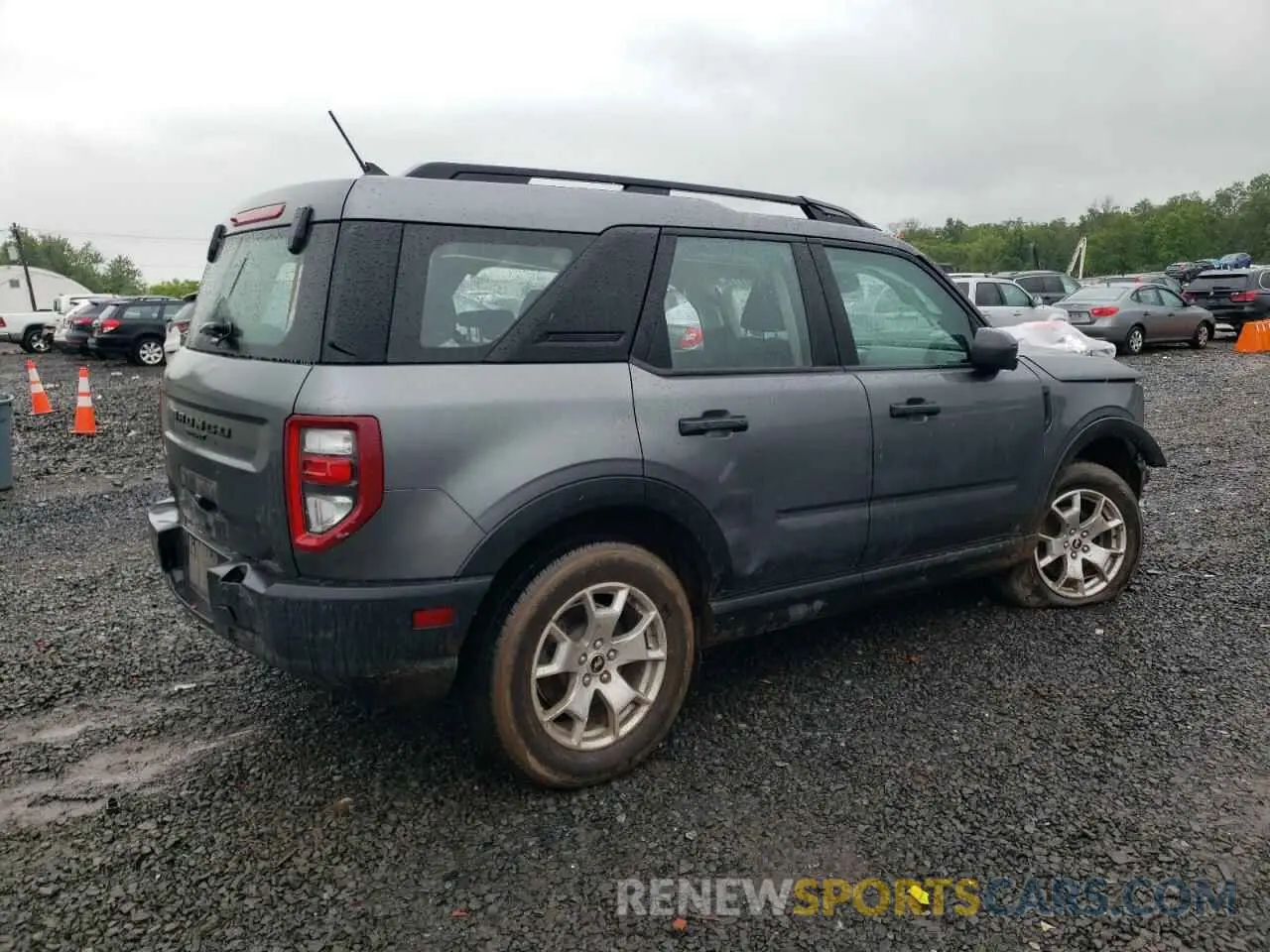 3 Фотография поврежденного автомобиля 3FMCR9A63MRA47146 FORD BRONCO 2021