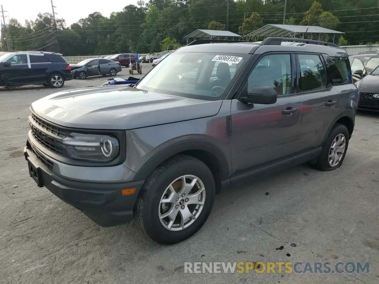 1 Photograph of a damaged car 3FMCR9A65MRA02581 FORD BRONCO 2021