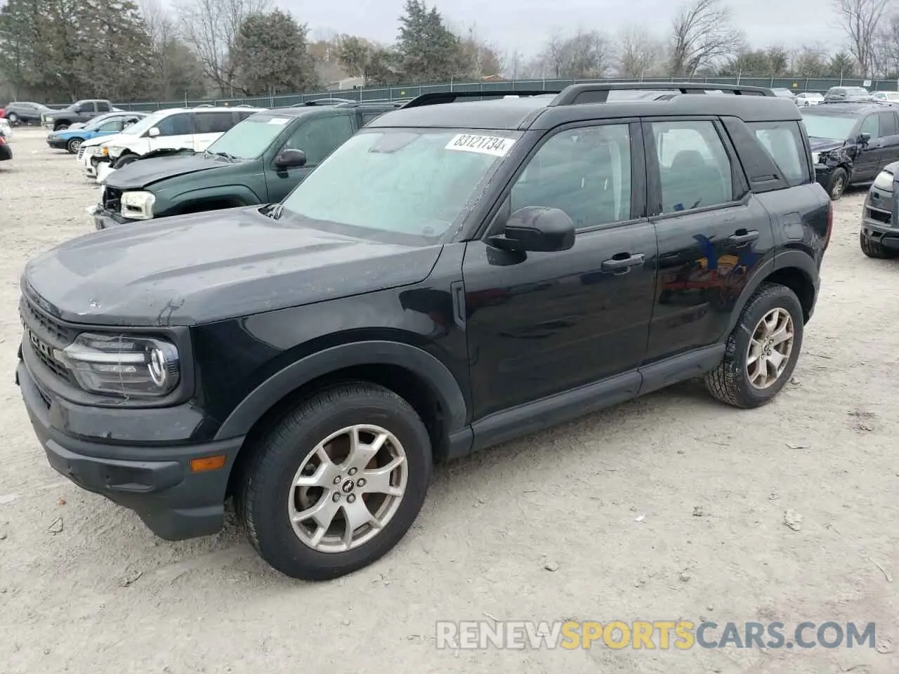 1 Photograph of a damaged car 3FMCR9A65MRA32843 FORD BRONCO 2021