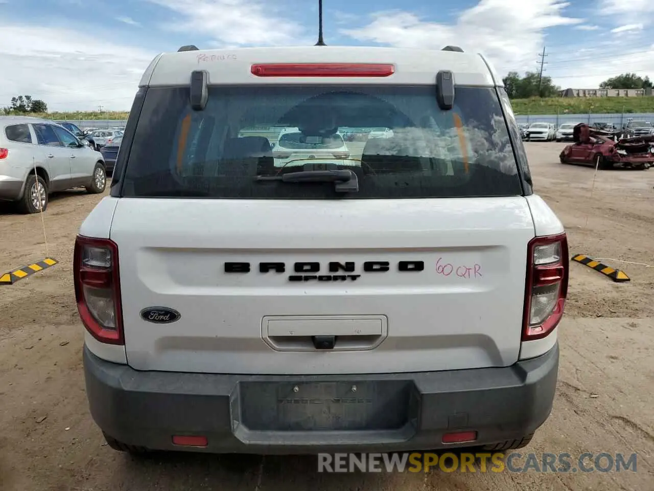6 Фотография поврежденного автомобиля 3FMCR9A67MRA13713 FORD BRONCO 2021