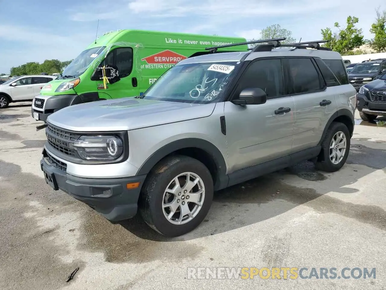 1 Photograph of a damaged car 3FMCR9A69MRA18637 FORD BRONCO 2021