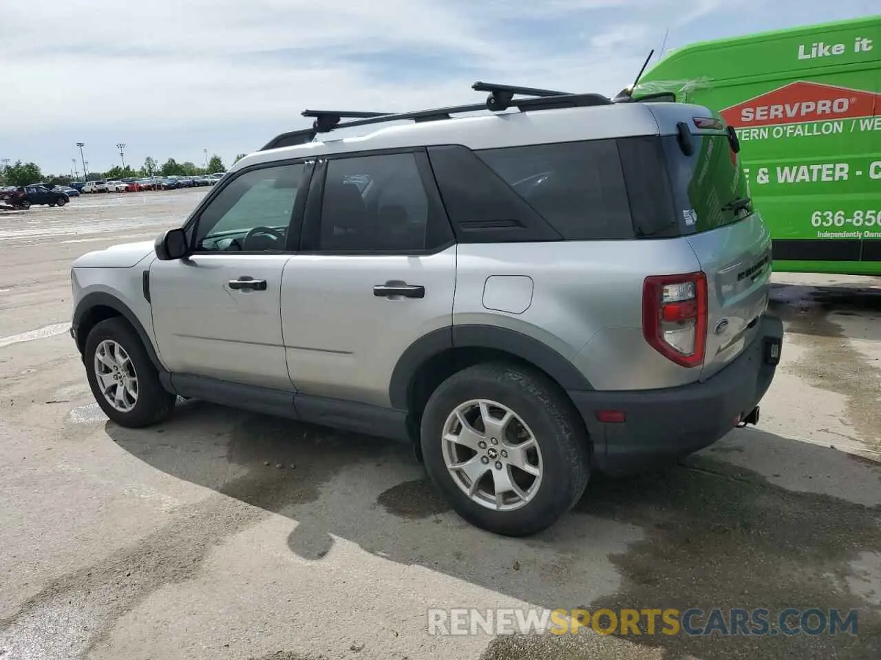 2 Photograph of a damaged car 3FMCR9A69MRA18637 FORD BRONCO 2021