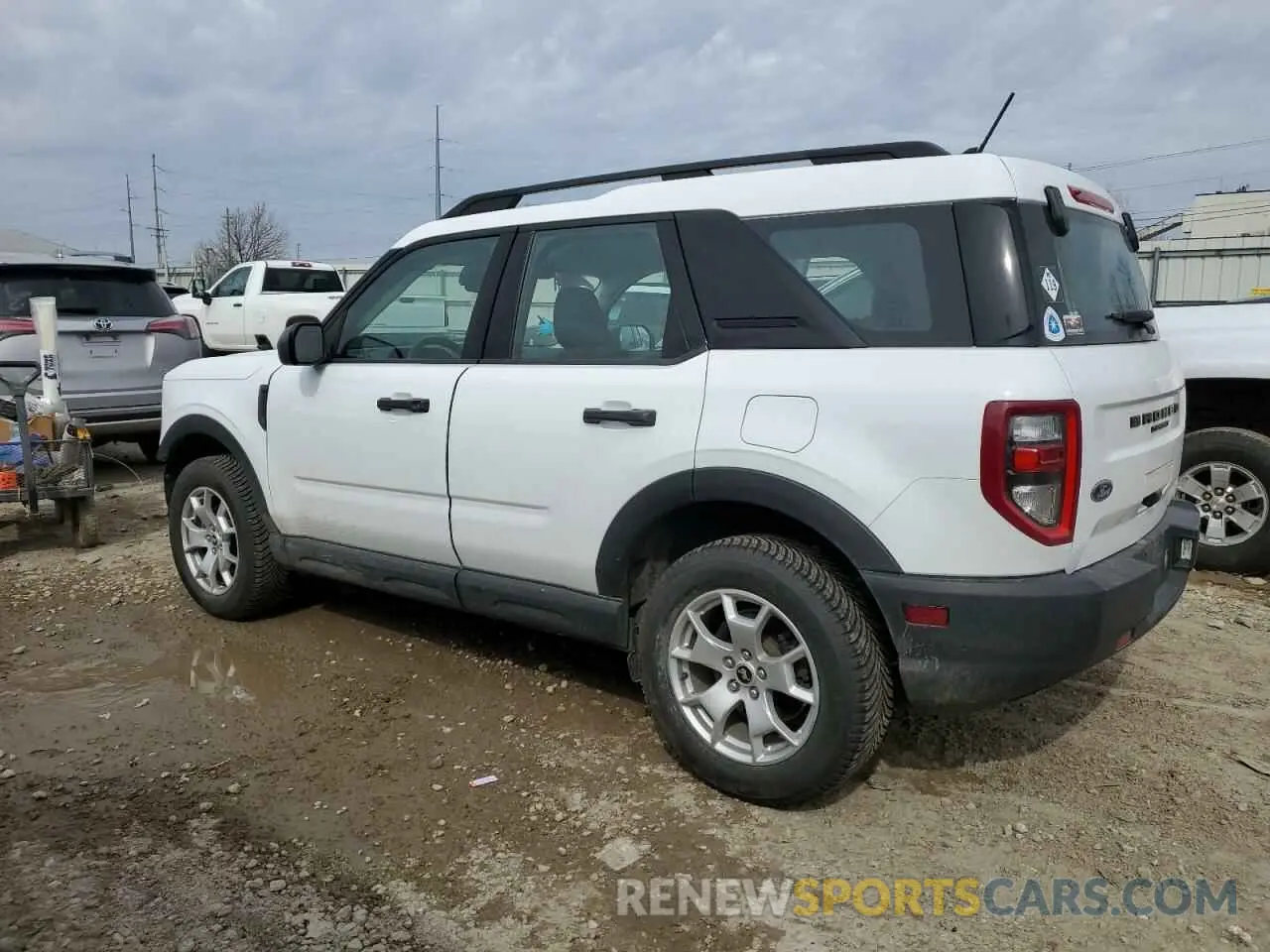 2 Photograph of a damaged car 3FMCR9A69MRA22249 FORD BRONCO 2021
