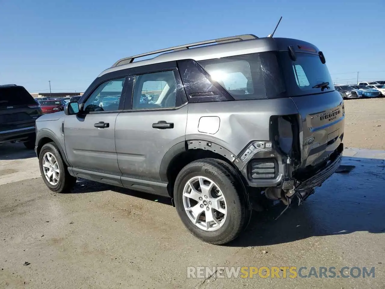 2 Фотография поврежденного автомобиля 3FMCR9A69MRA59981 FORD BRONCO 2021