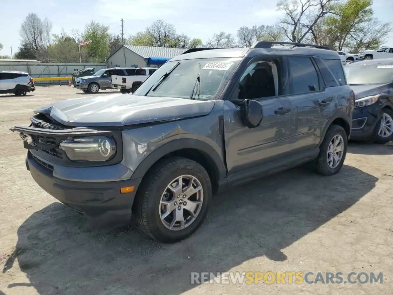 1 Photograph of a damaged car 3FMCR9A69MRA68163 FORD BRONCO 2021