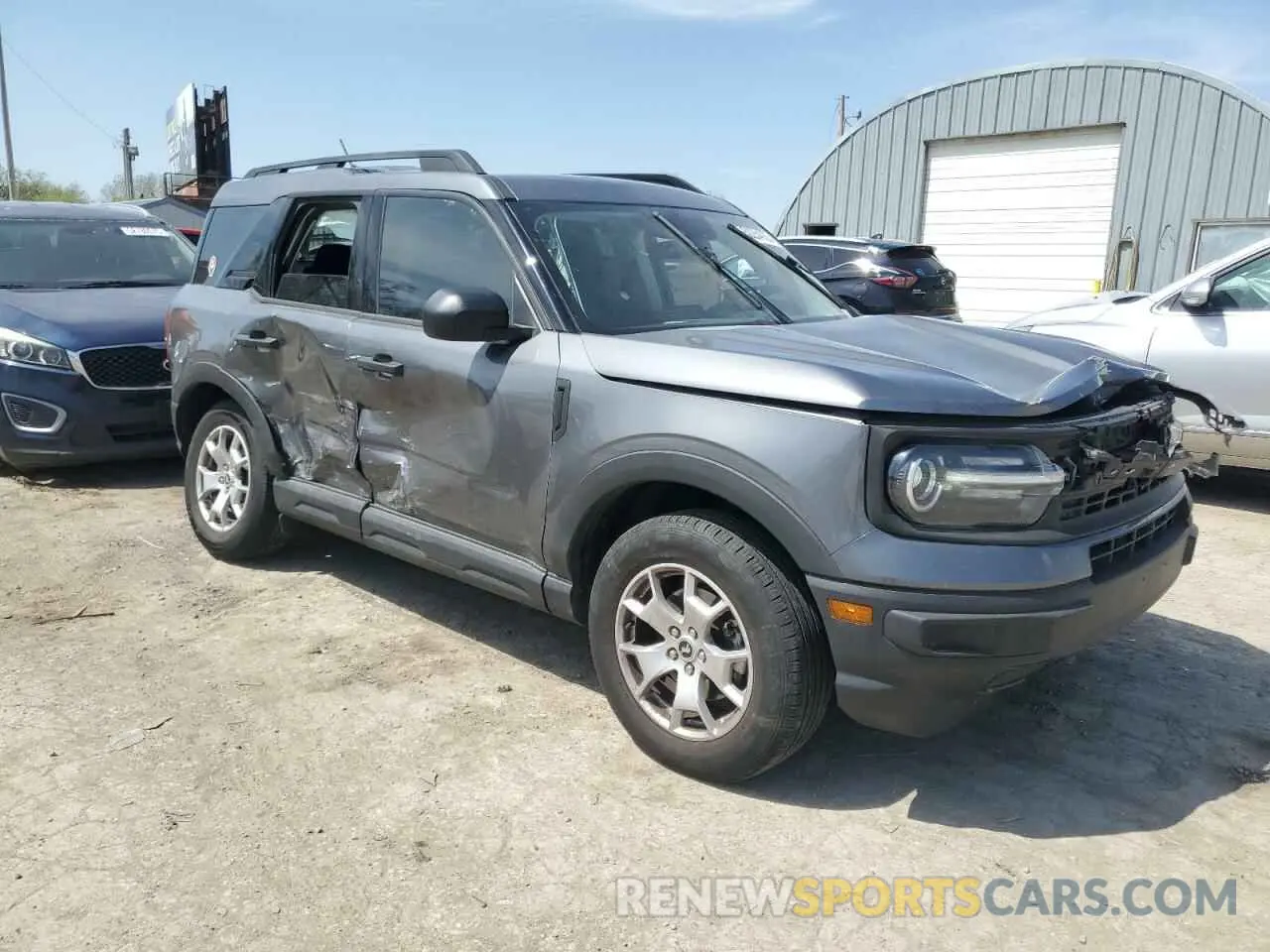 4 Photograph of a damaged car 3FMCR9A69MRA68163 FORD BRONCO 2021