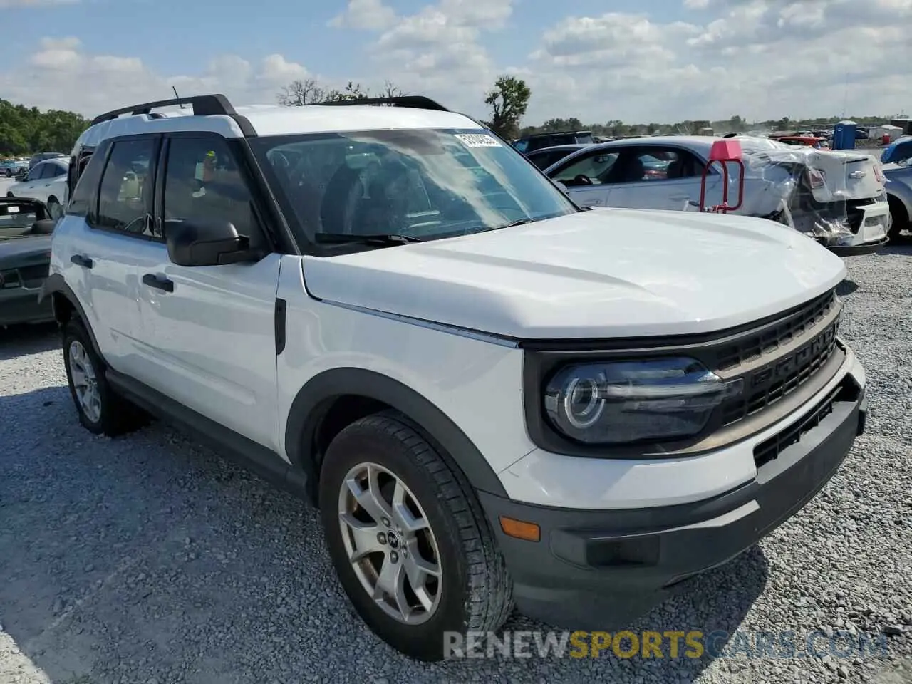 4 Фотография поврежденного автомобиля 3FMCR9A6XMRA11356 FORD BRONCO 2021
