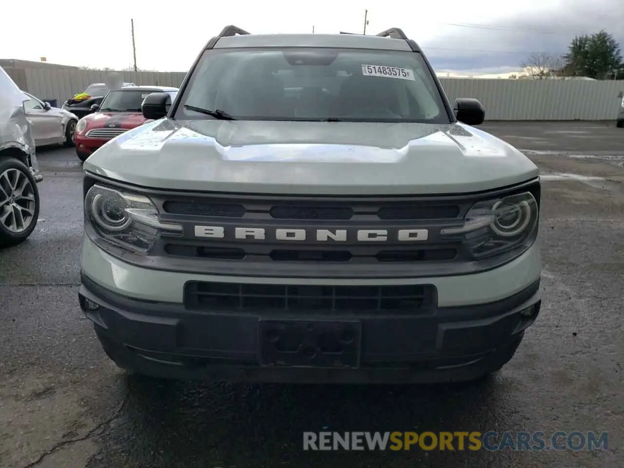 5 Photograph of a damaged car 3FMCR9B60MRA73749 FORD BRONCO 2021