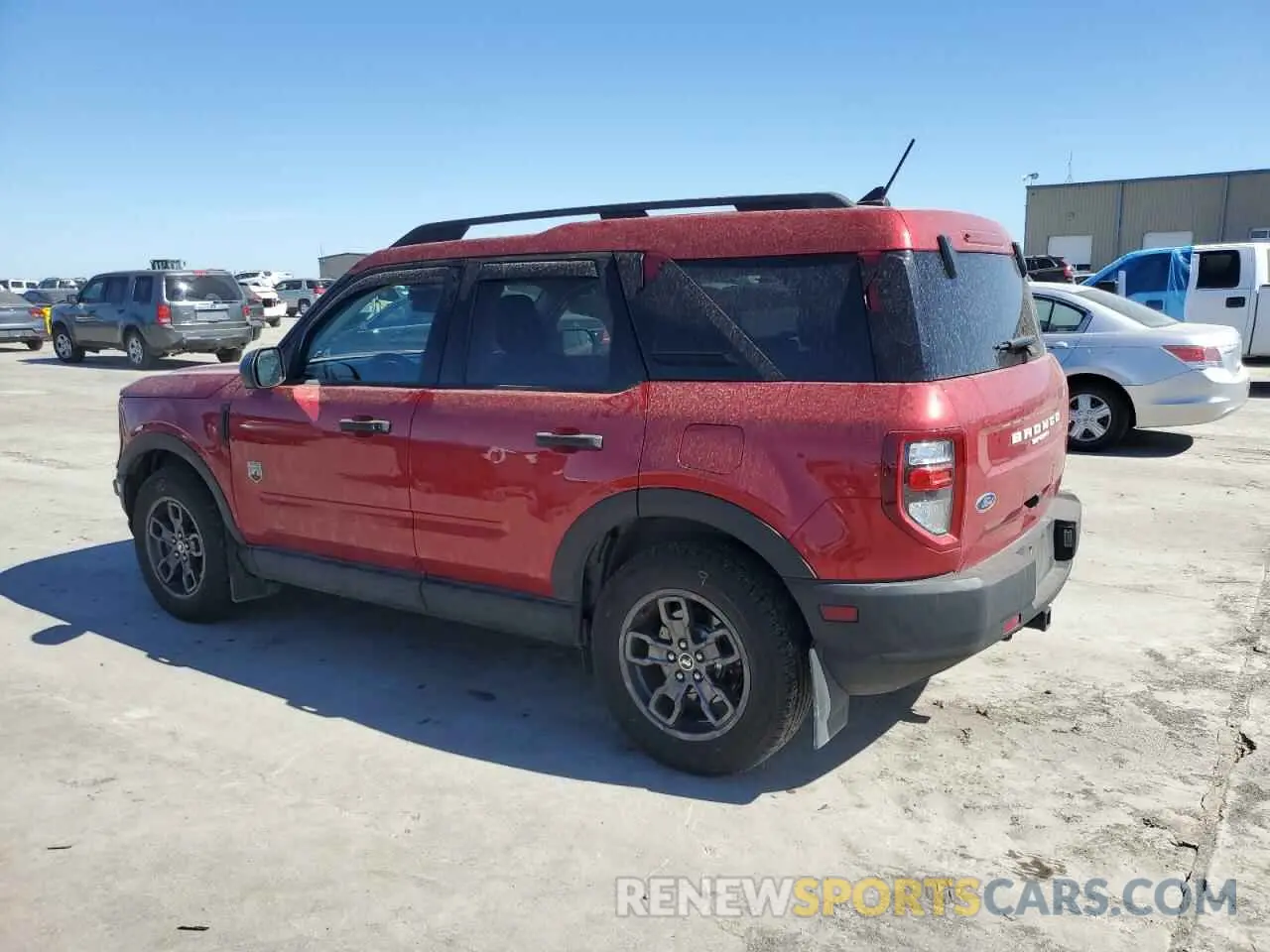 2 Photograph of a damaged car 3FMCR9B60MRB03302 FORD BRONCO 2021