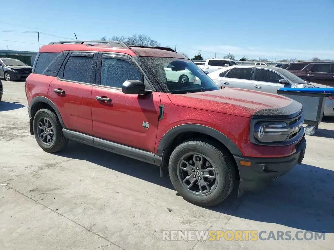 4 Photograph of a damaged car 3FMCR9B60MRB03302 FORD BRONCO 2021