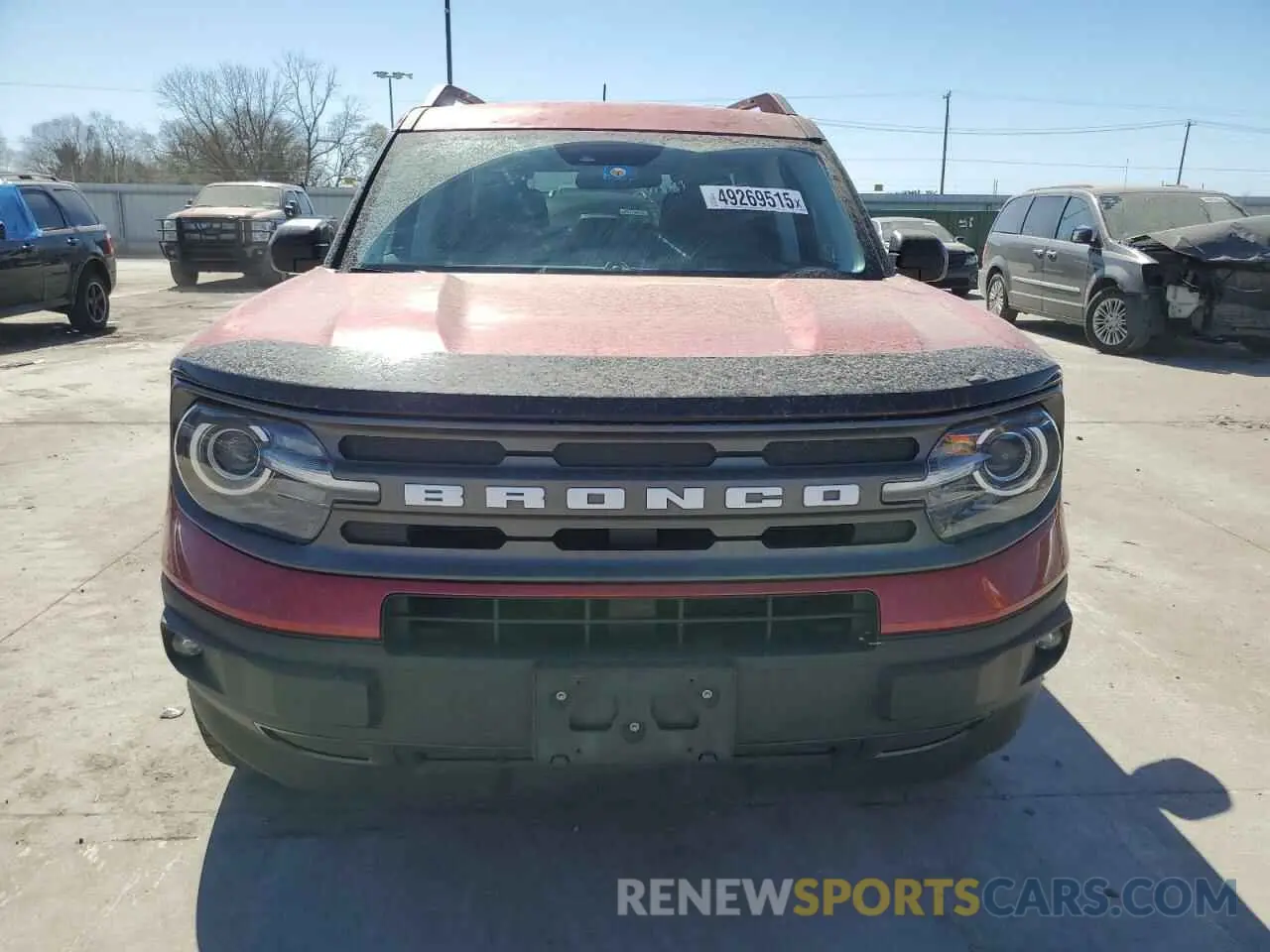 5 Photograph of a damaged car 3FMCR9B60MRB03302 FORD BRONCO 2021
