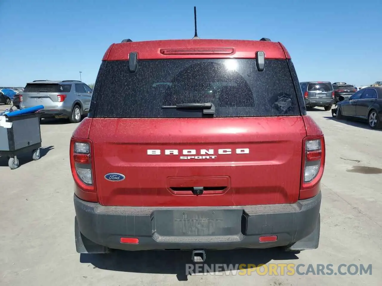 6 Photograph of a damaged car 3FMCR9B60MRB03302 FORD BRONCO 2021