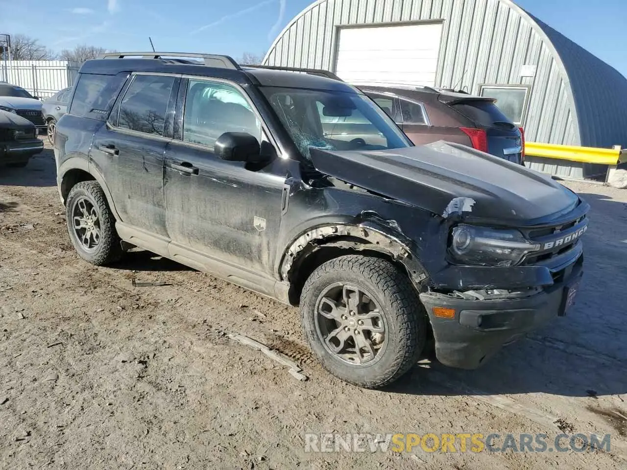 4 Photograph of a damaged car 3FMCR9B60MRB22559 FORD BRONCO 2021