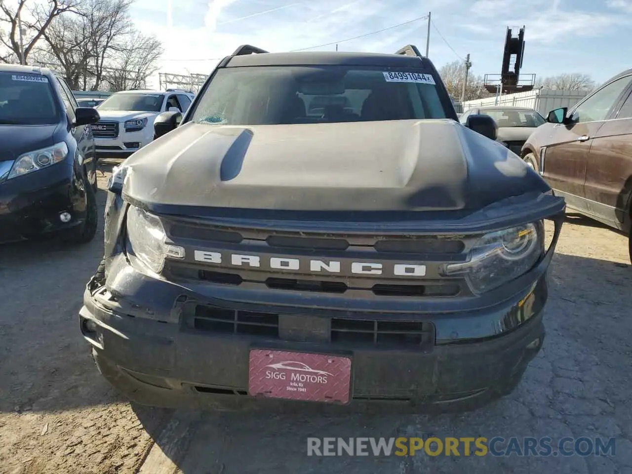 5 Photograph of a damaged car 3FMCR9B60MRB22559 FORD BRONCO 2021