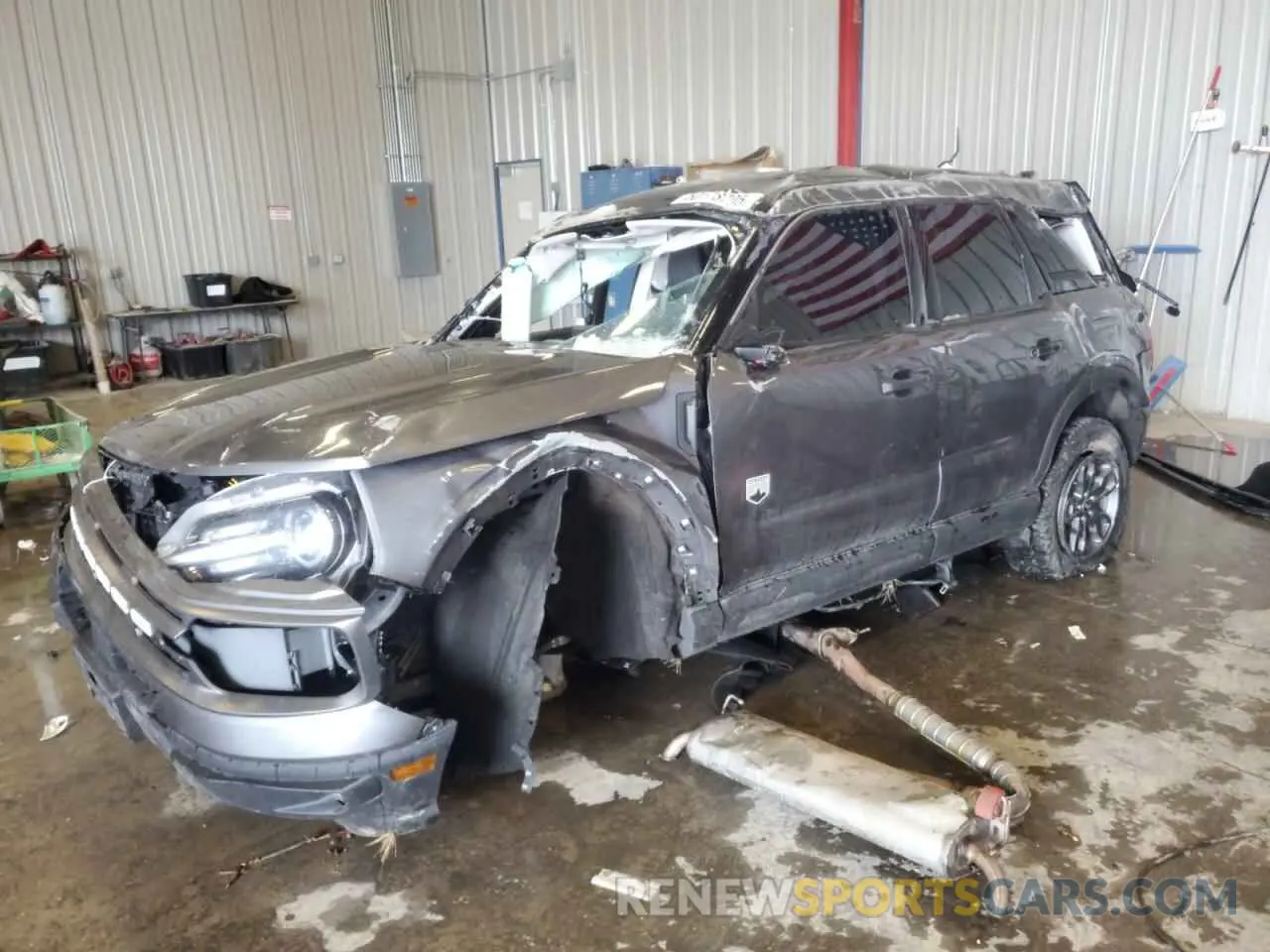 1 Photograph of a damaged car 3FMCR9B61MRA19246 FORD BRONCO 2021