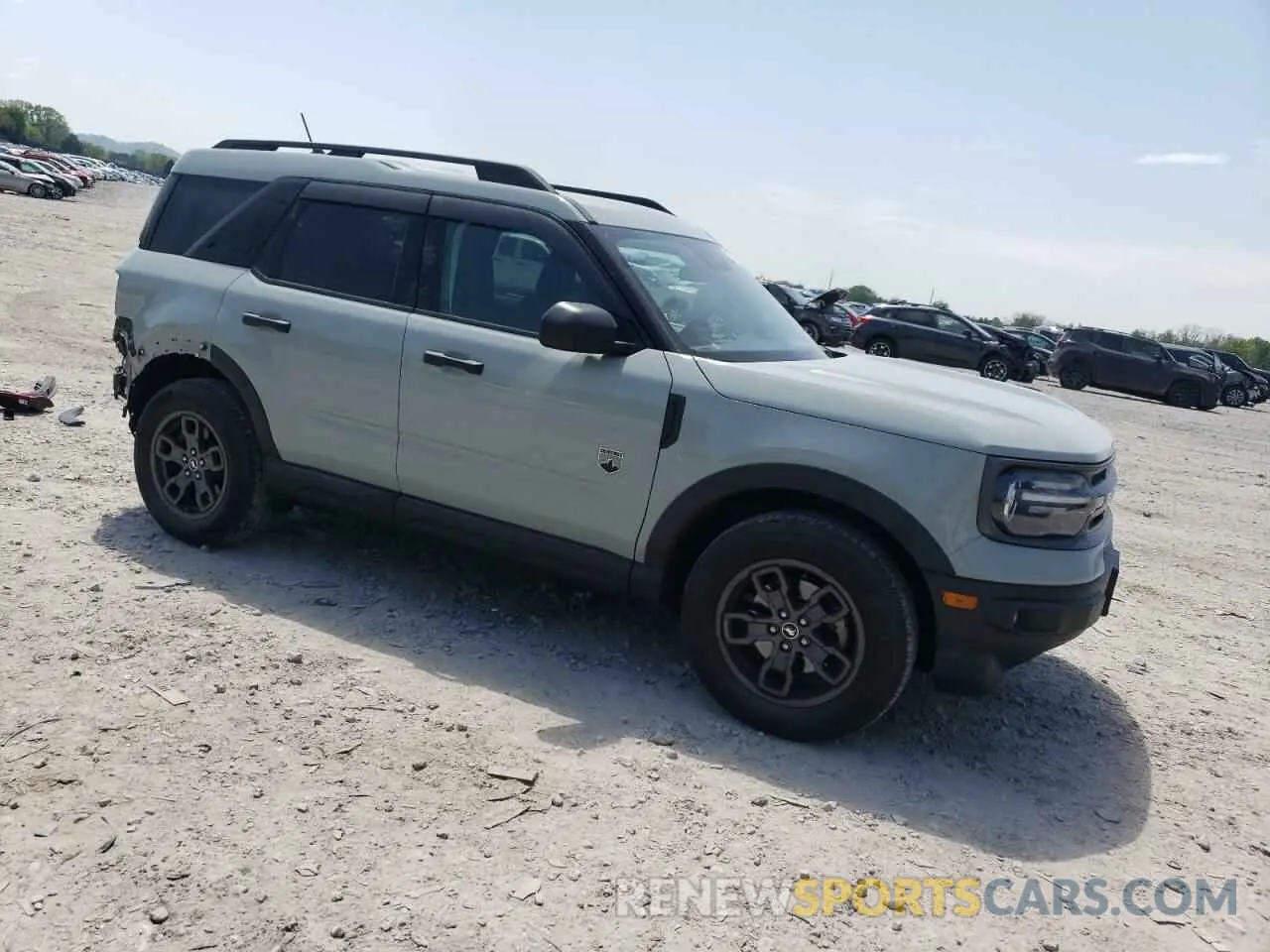 4 Фотография поврежденного автомобиля 3FMCR9B61MRB04104 FORD BRONCO 2021