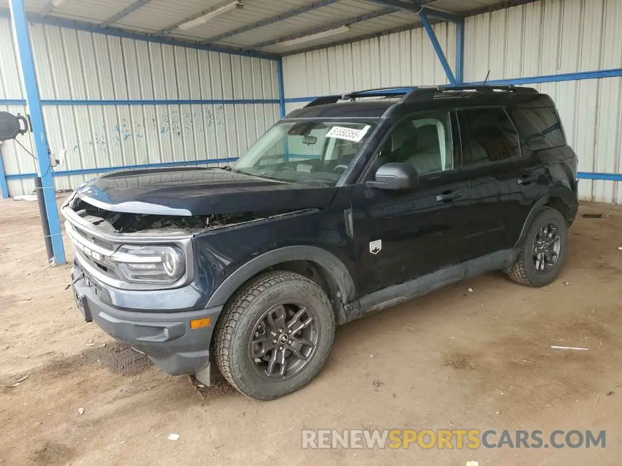 1 Photograph of a damaged car 3FMCR9B61MRB21355 FORD BRONCO 2021