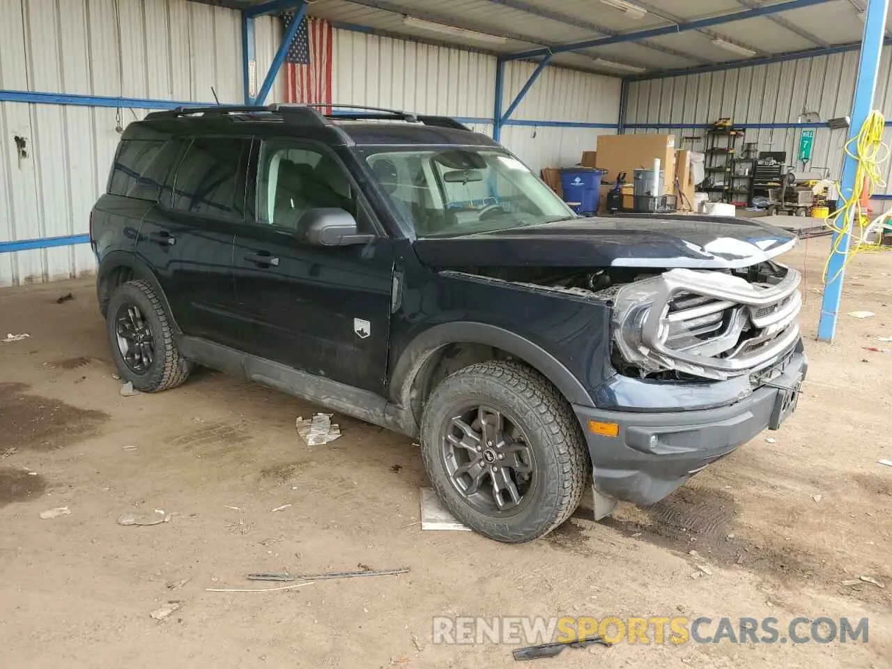 4 Photograph of a damaged car 3FMCR9B61MRB21355 FORD BRONCO 2021