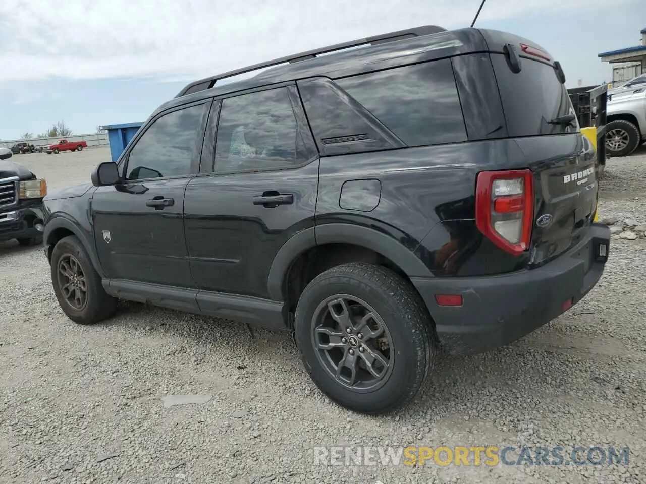 2 Photograph of a damaged car 3FMCR9B62MRB19727 FORD BRONCO 2021