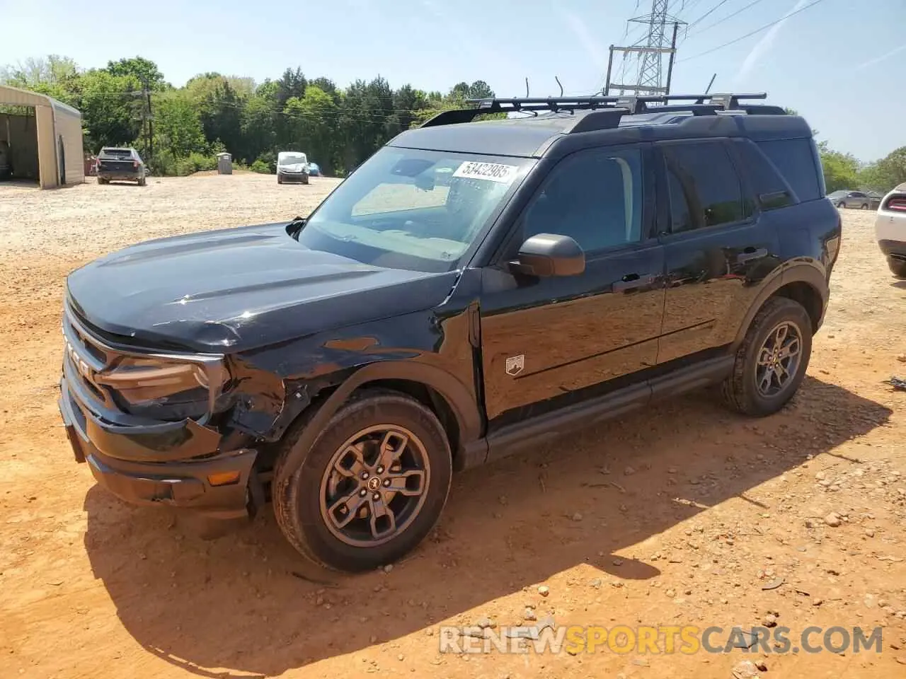1 Photograph of a damaged car 3FMCR9B63MRA23623 FORD BRONCO 2021
