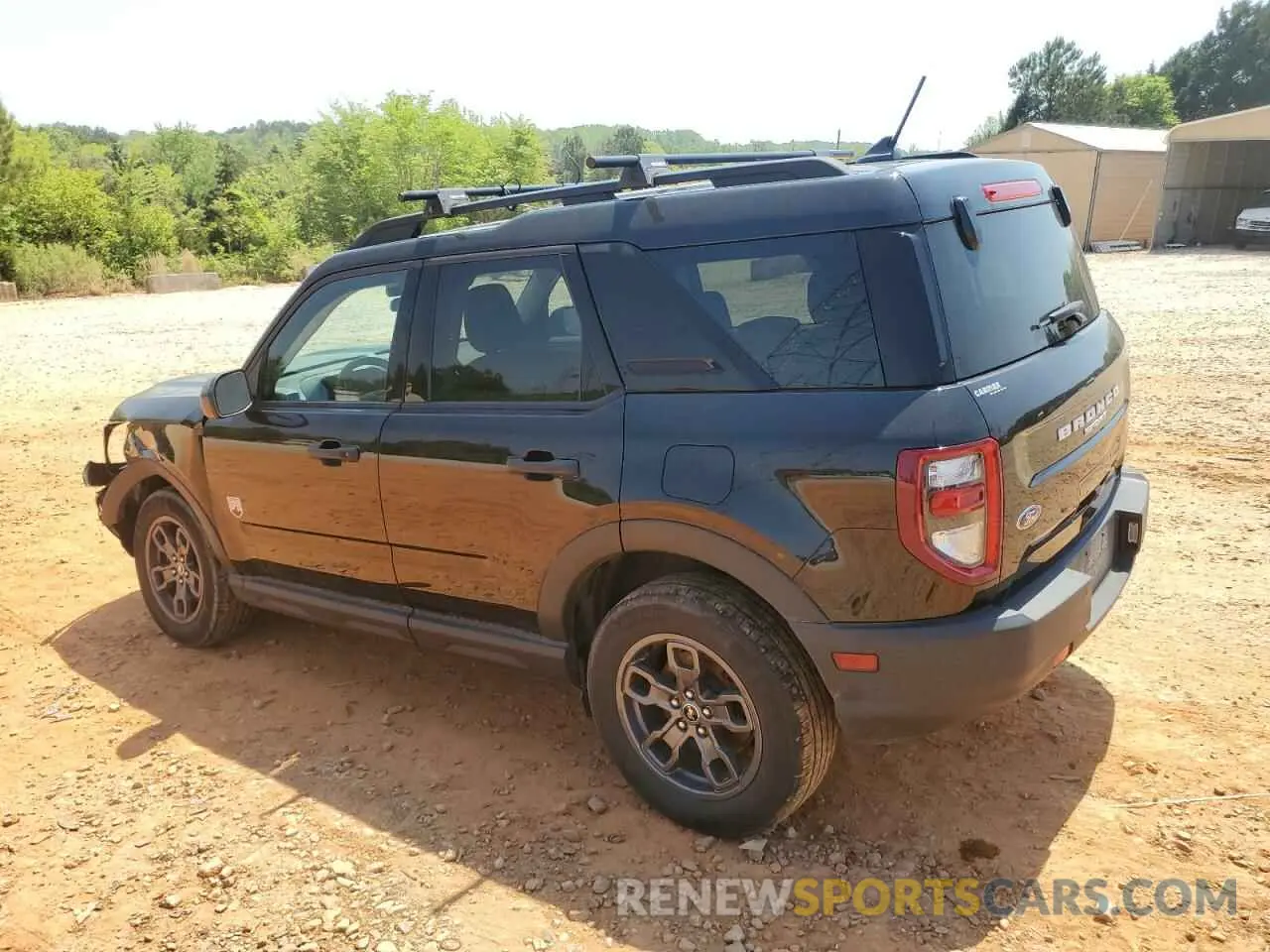 2 Photograph of a damaged car 3FMCR9B63MRA23623 FORD BRONCO 2021
